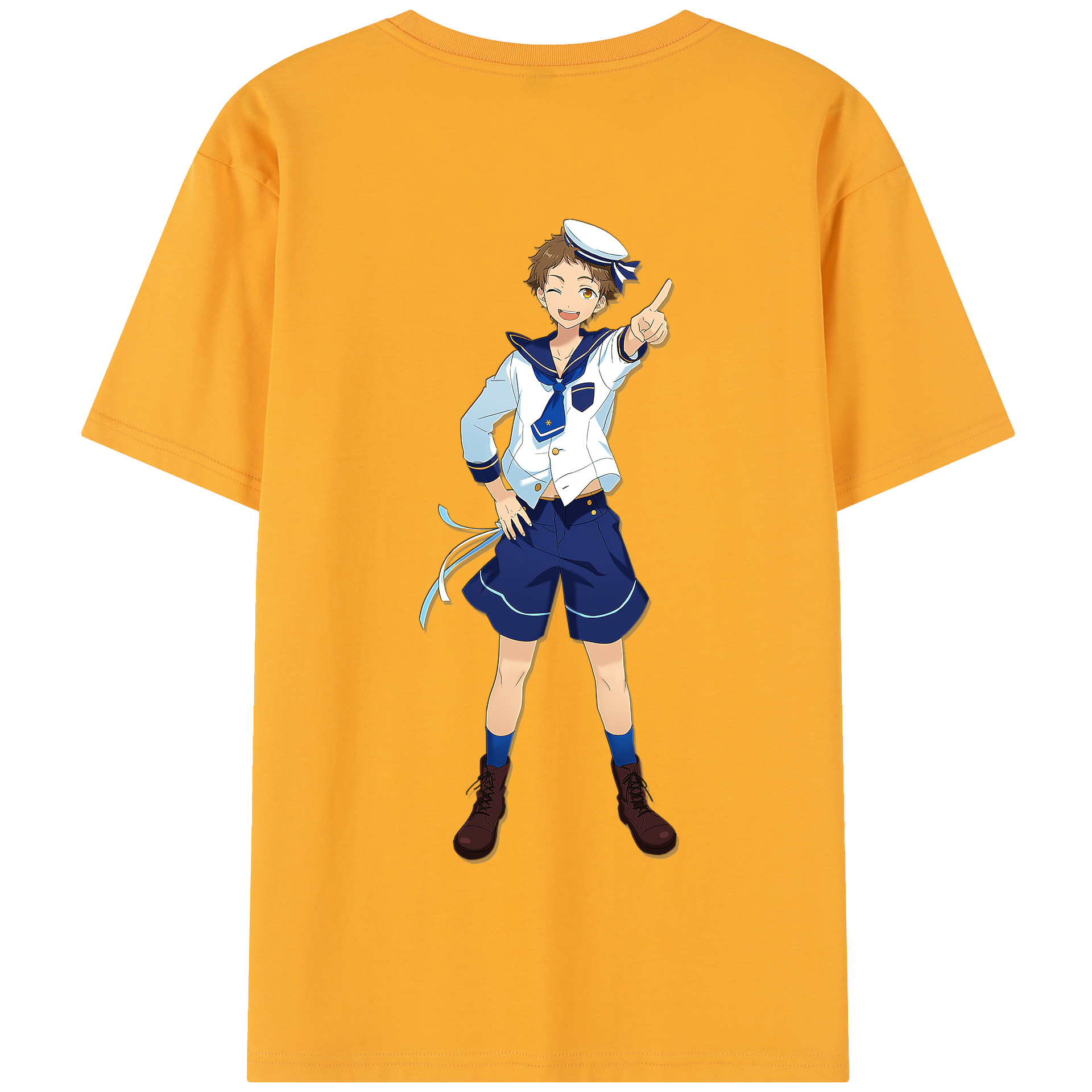 （画像用） あんさんぶるスターズ! Ensemble Stars 綿100％半袖Tシャツ（背面プリント）