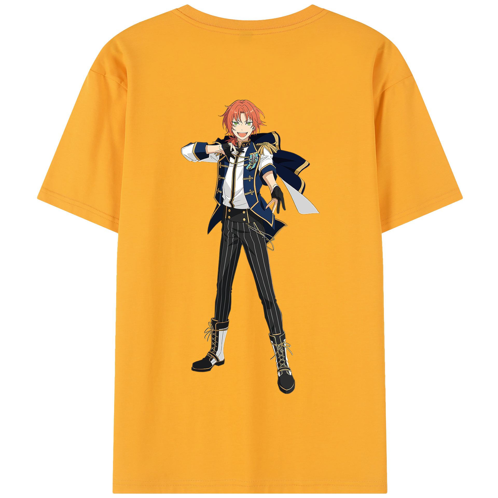 （画像用） あんさんぶるスターズ! Ensemble Stars 綿100％半袖Tシャツ（背面プリント）