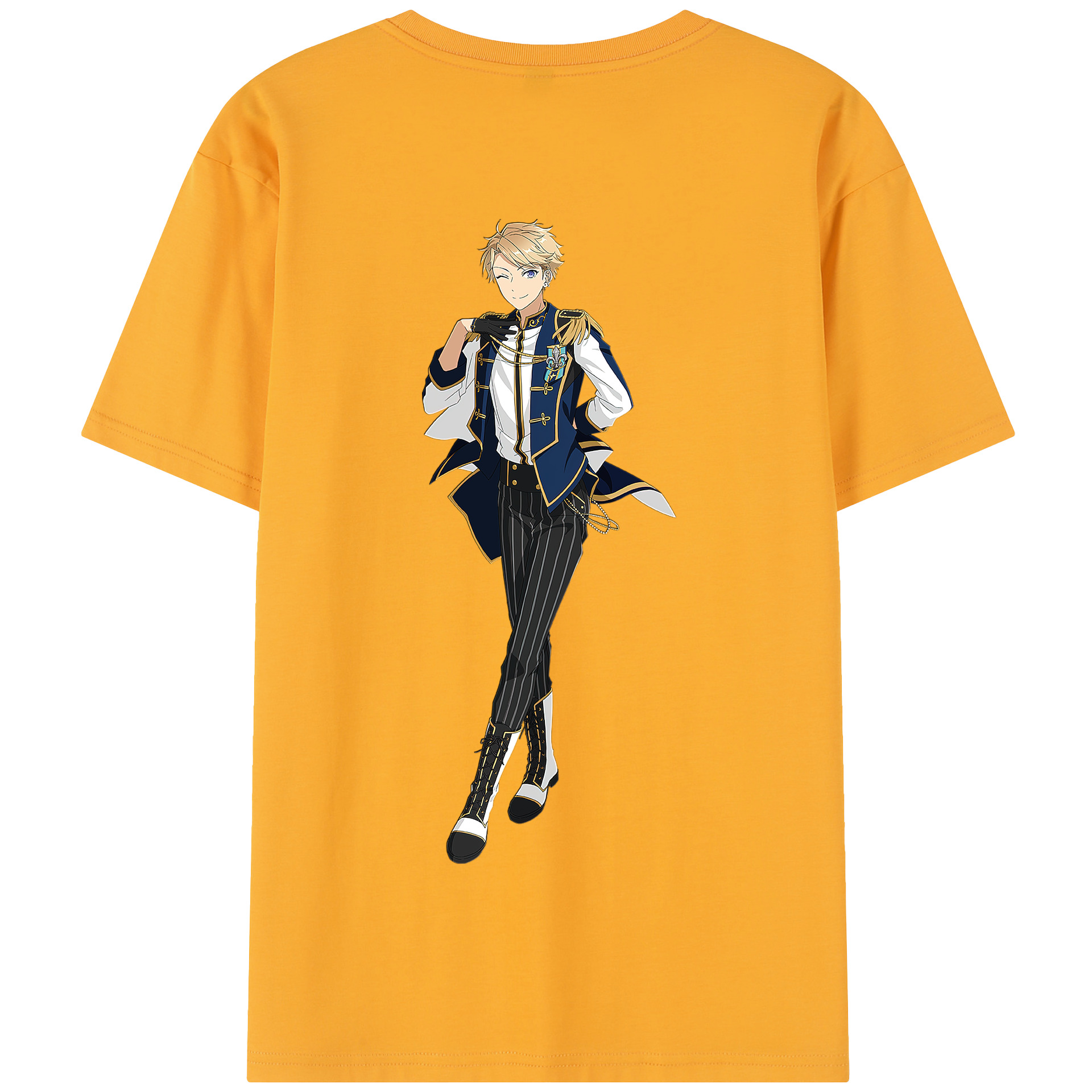 （画像用） あんさんぶるスターズ! Ensemble Stars 綿100％半袖Tシャツ（背面プリント）