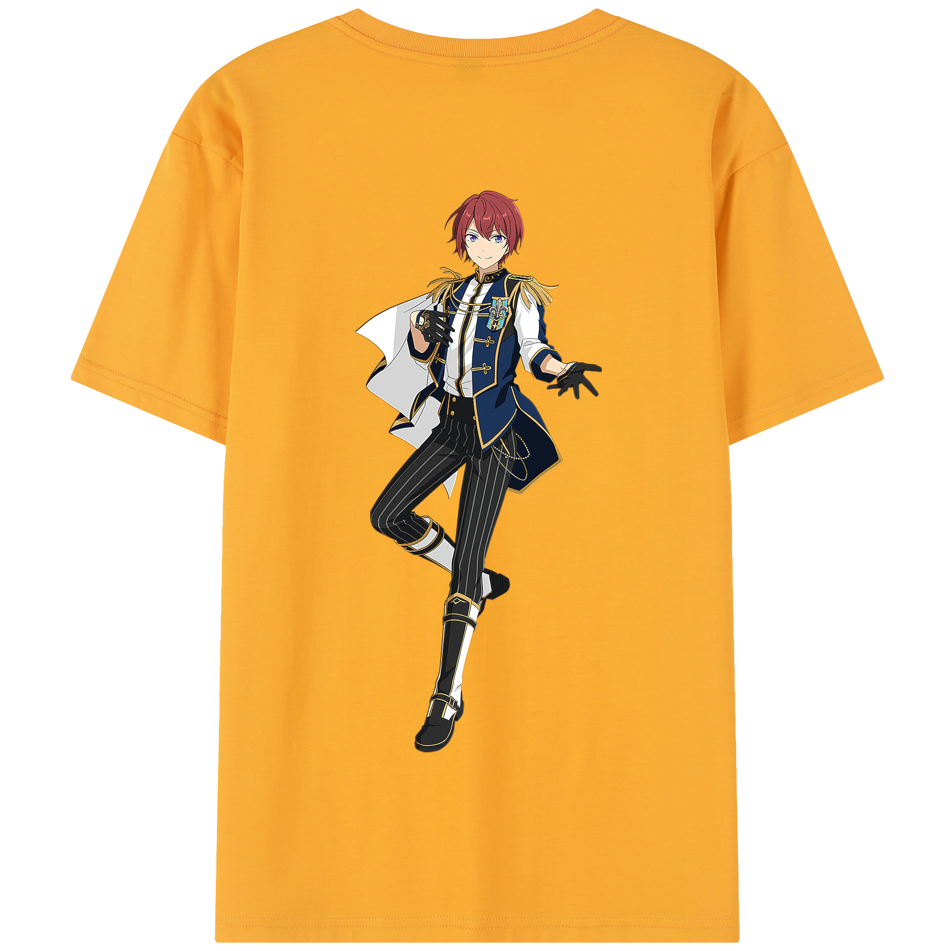 （画像用） あんさんぶるスターズ! Ensemble Stars 綿100％半袖Tシャツ（背面プリント）