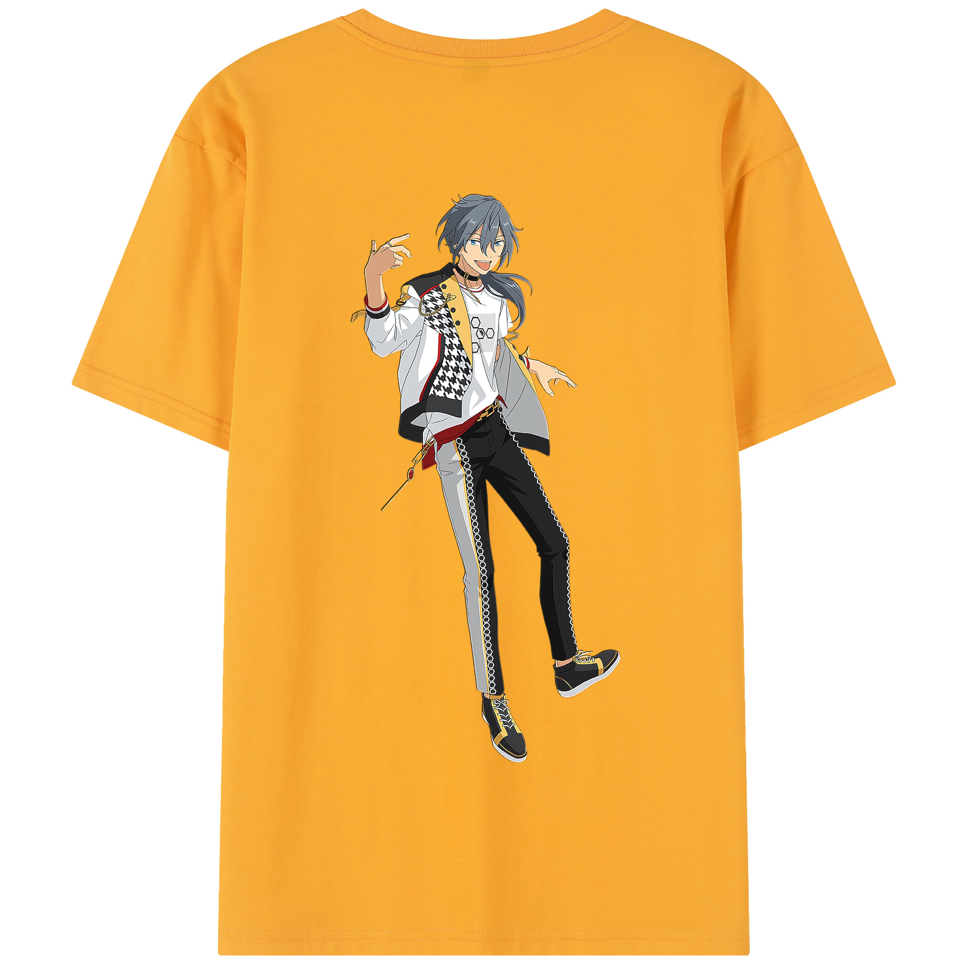 （画像用） あんさんぶるスターズ! Ensemble Stars 綿100％半袖Tシャツ（背面プリント）
