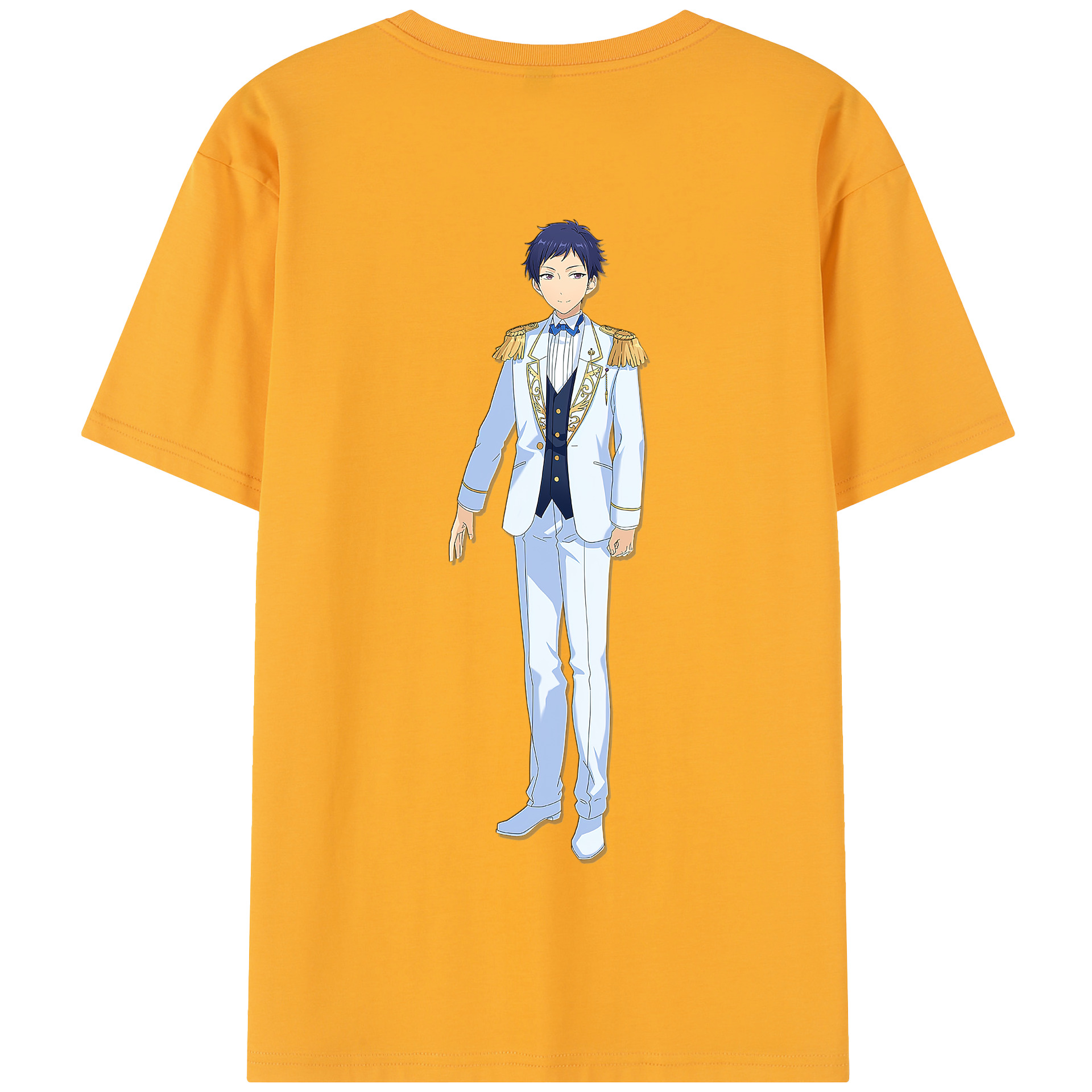 （画像用） あんさんぶるスターズ! Ensemble Stars 綿100％半袖Tシャツ（背面プリント）