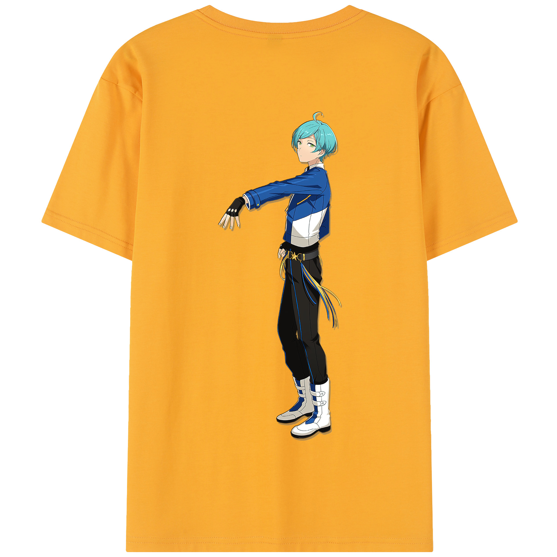 （画像用） あんさんぶるスターズ! Ensemble Stars 綿100％半袖Tシャツ（背面プリント）