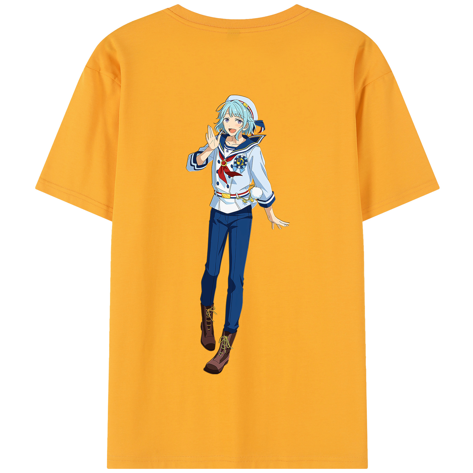（画像用） あんさんぶるスターズ! Ensemble Stars 綿100％半袖Tシャツ（背面プリント）