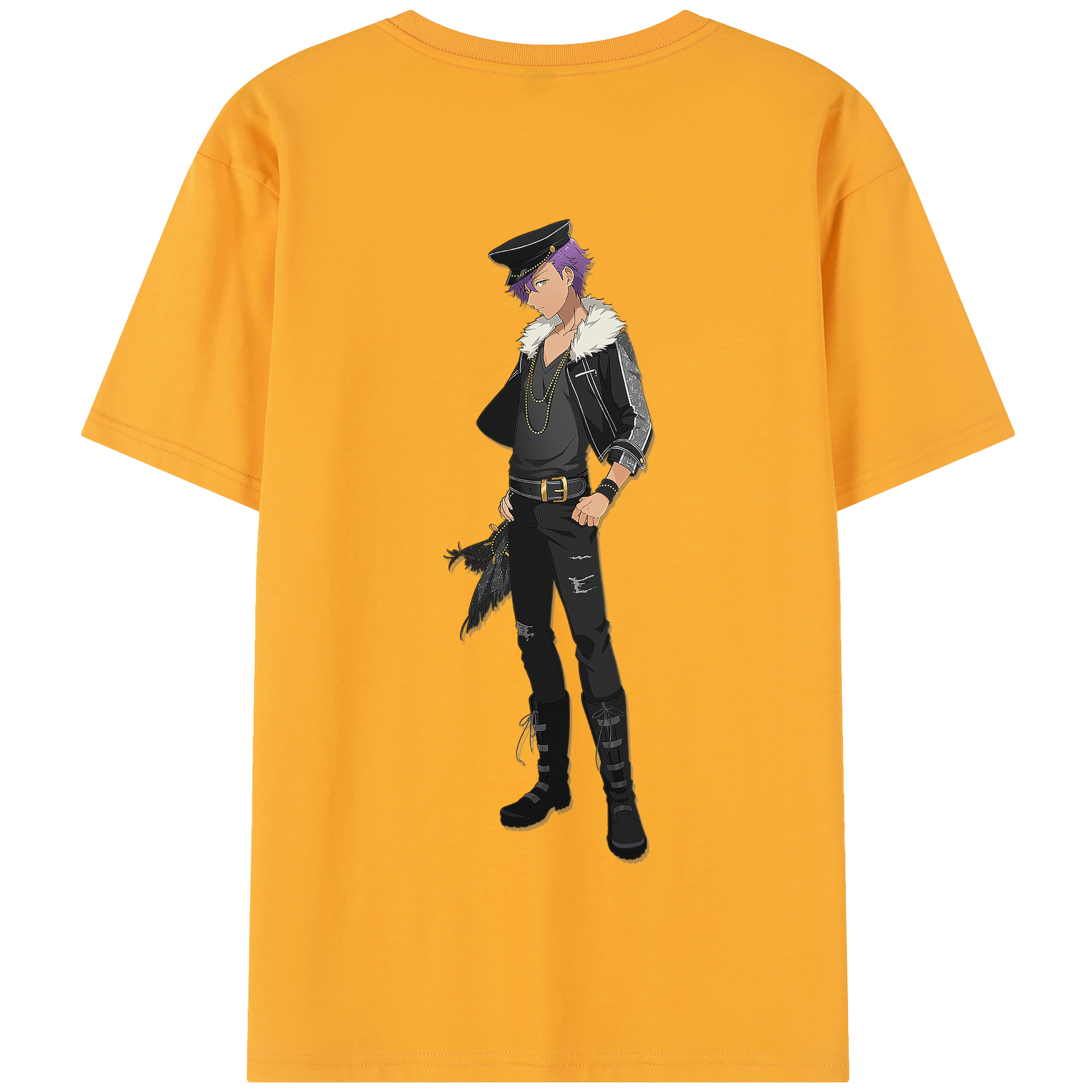 （画像用） あんさんぶるスターズ! Ensemble Stars 綿100％半袖Tシャツ（背面プリント）