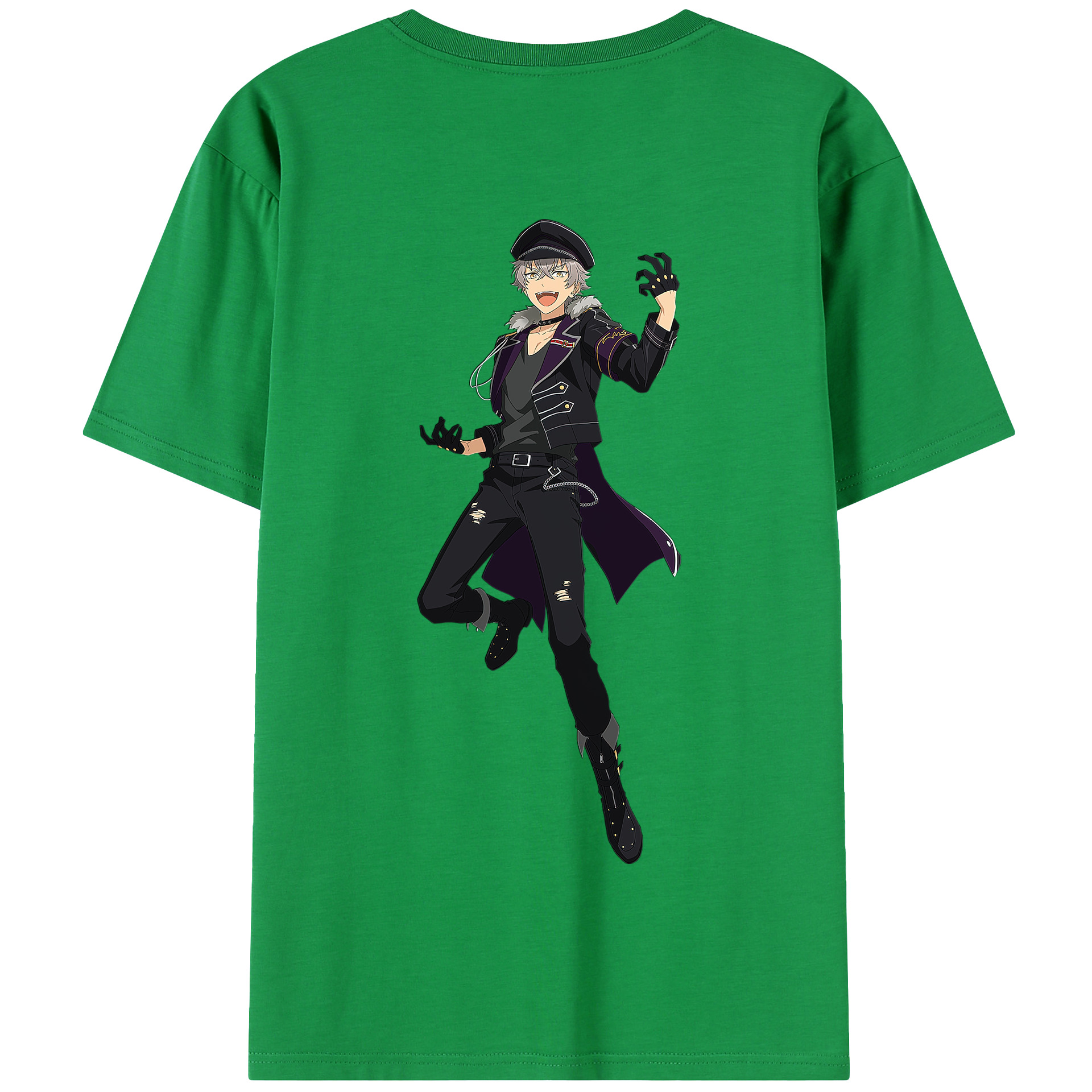 （画像用） あんさんぶるスターズ! Ensemble Stars 綿100％半袖Tシャツ（背面プリント）