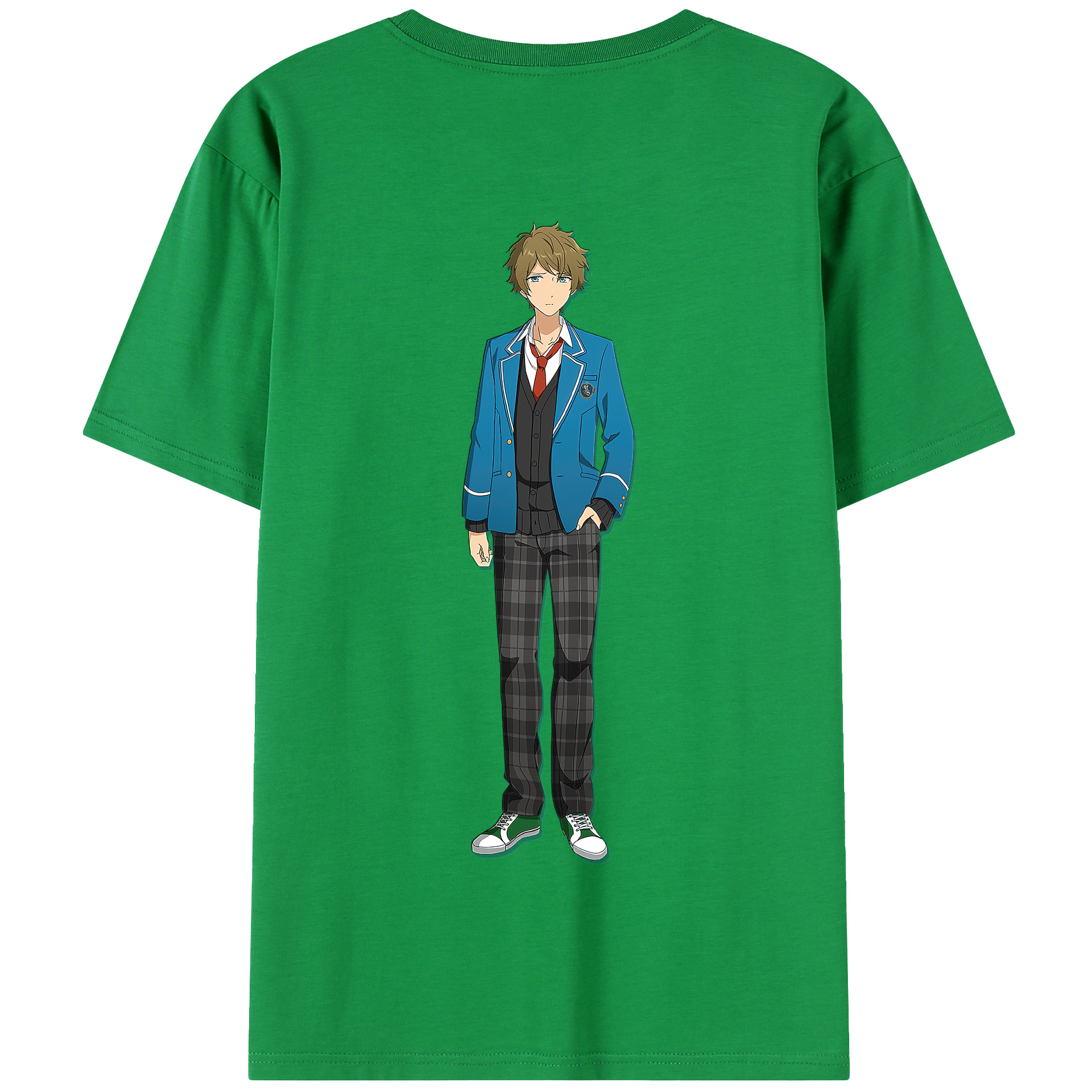 （画像用） あんさんぶるスターズ! Ensemble Stars 綿100％半袖Tシャツ（背面プリント）