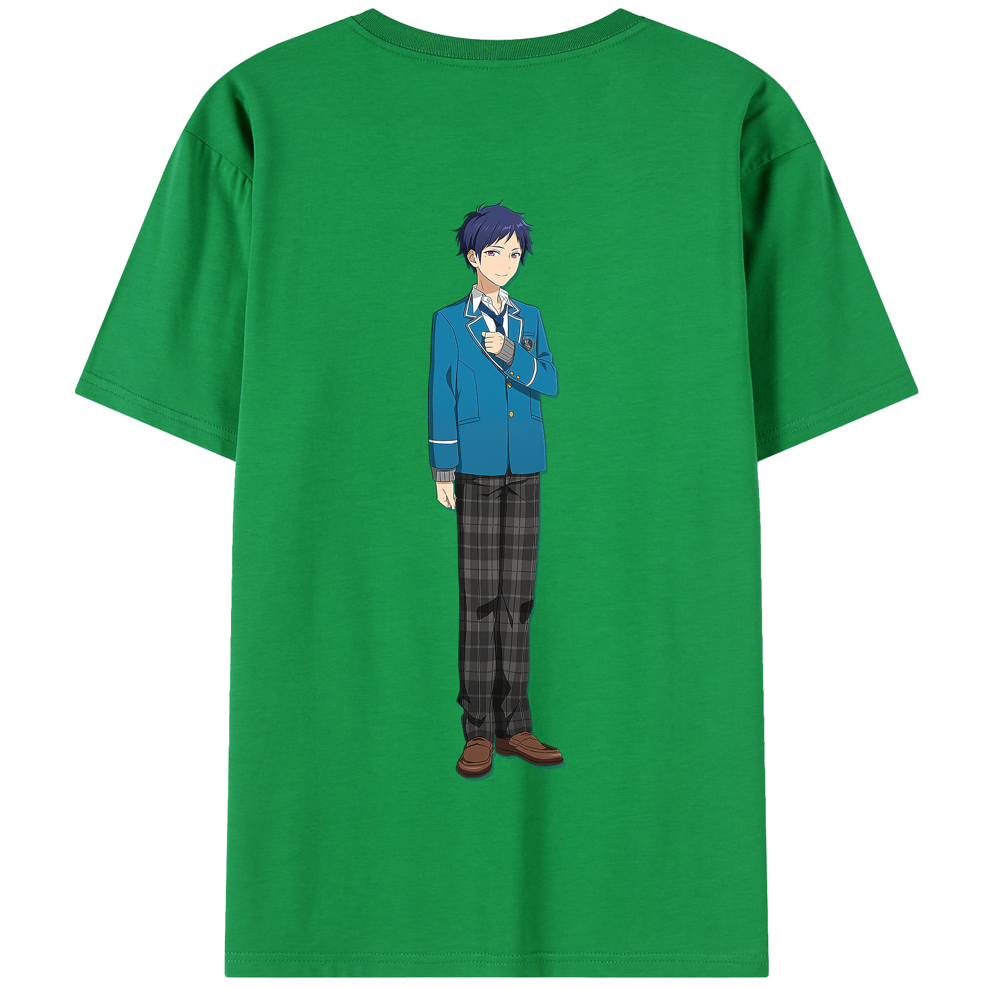 （画像用） あんさんぶるスターズ! Ensemble Stars 綿100％半袖Tシャツ（背面プリント）
