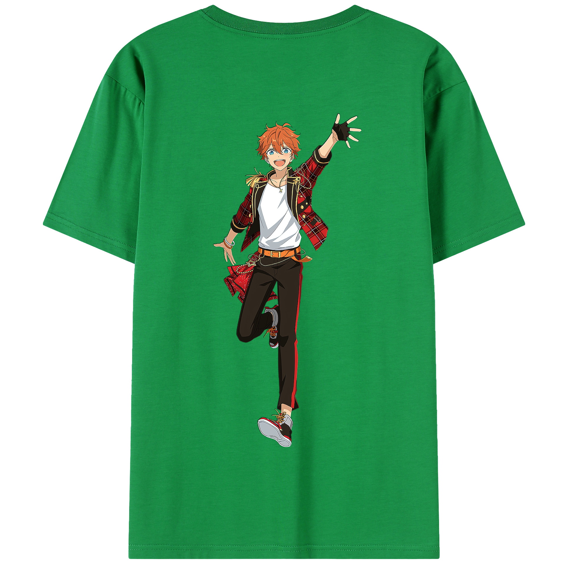 （画像用） あんさんぶるスターズ! Ensemble Stars 綿100％半袖Tシャツ（背面プリント）
