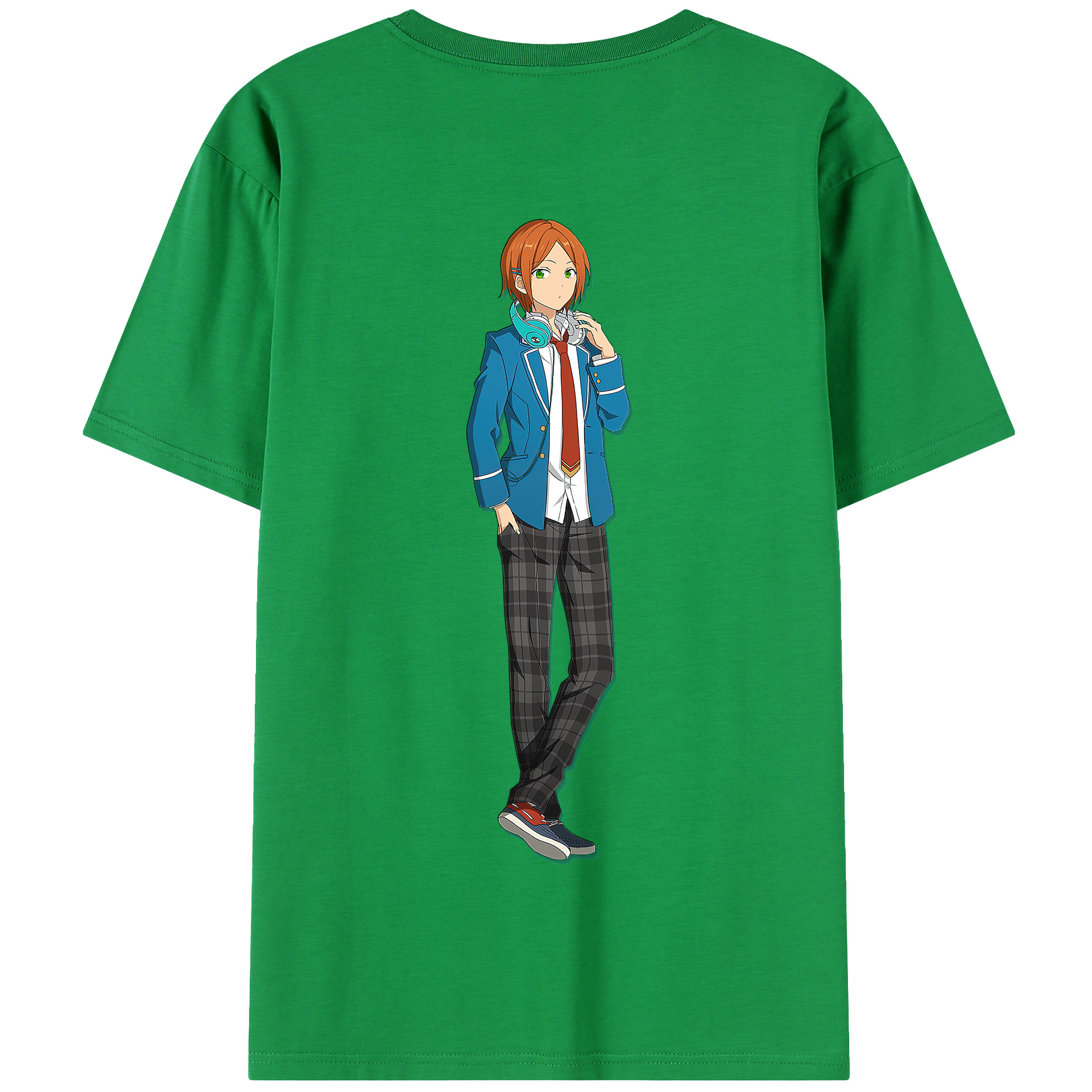 （画像用） あんさんぶるスターズ! Ensemble Stars 綿100％半袖Tシャツ（背面プリント）