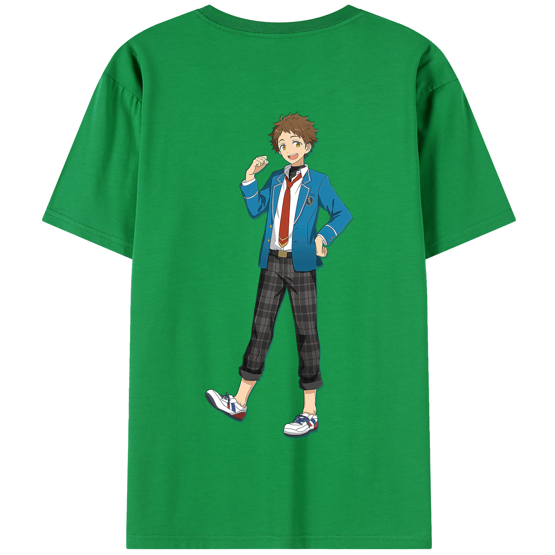 （画像用） あんさんぶるスターズ! Ensemble Stars 綿100％半袖Tシャツ（背面プリント）