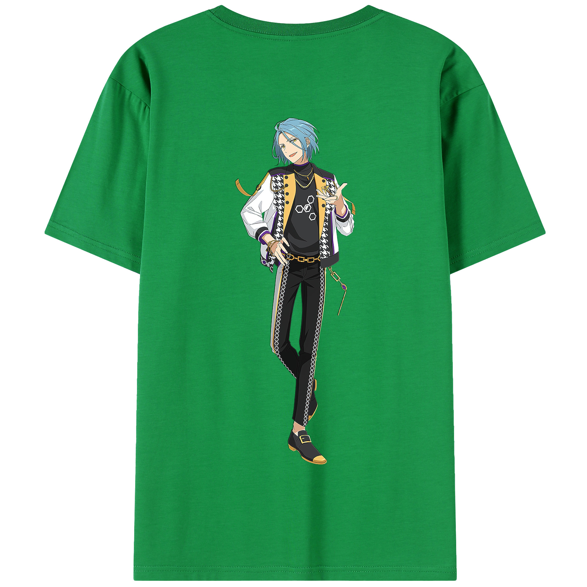 （画像用） あんさんぶるスターズ! Ensemble Stars 綿100％半袖Tシャツ（背面プリント）