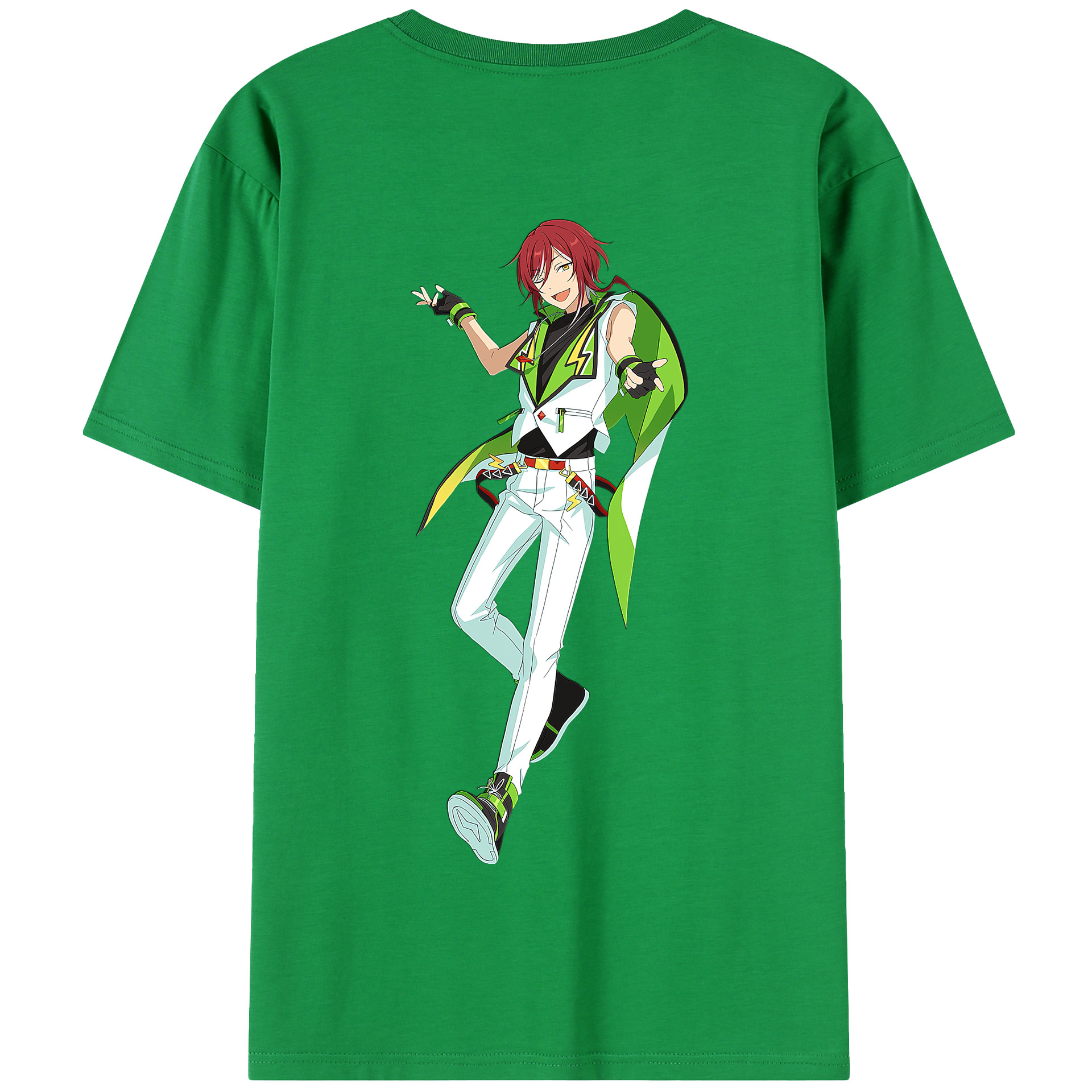 （画像用） あんさんぶるスターズ! Ensemble Stars 綿100％半袖Tシャツ（背面プリント）