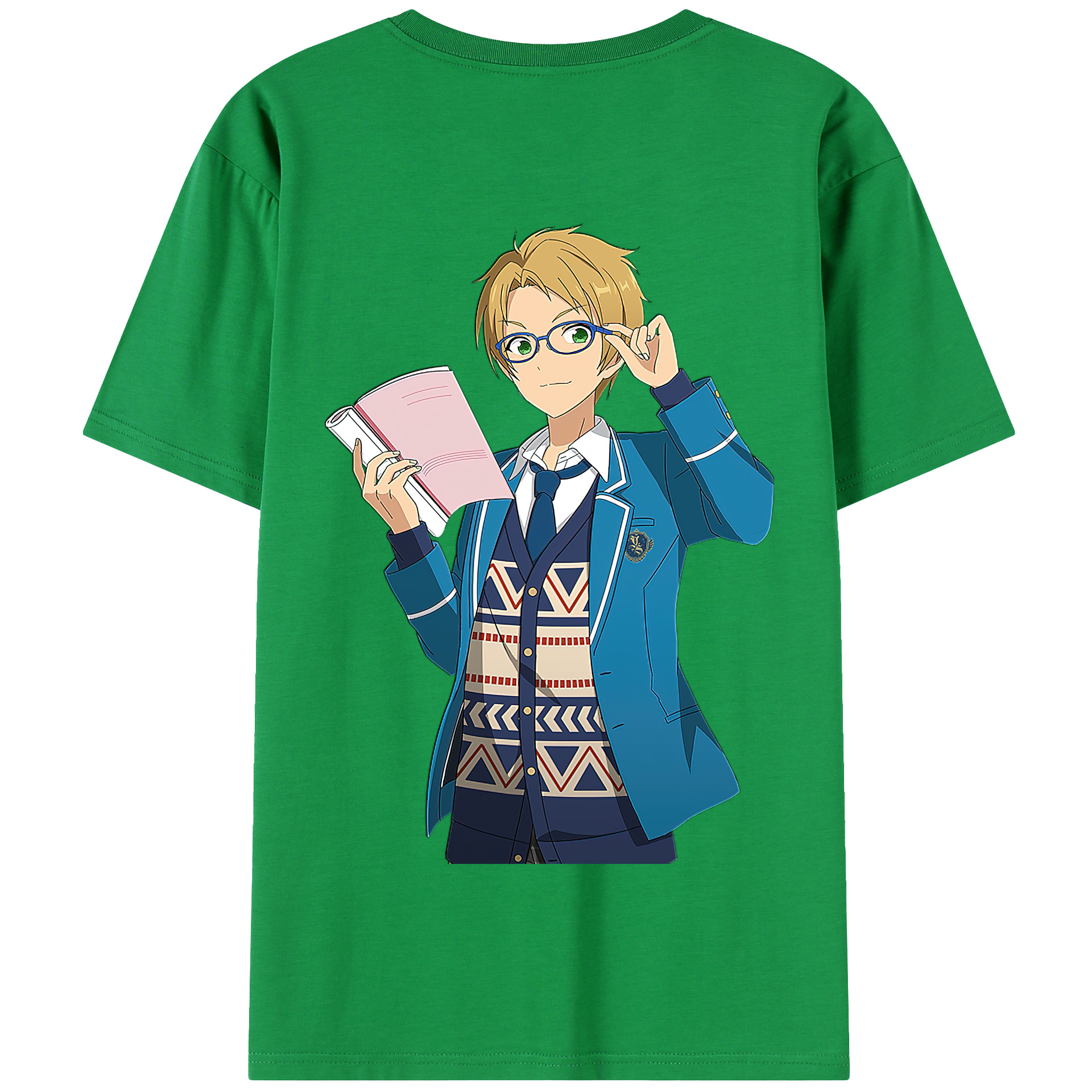 （画像用） あんさんぶるスターズ! Ensemble Stars 綿100％半袖Tシャツ（背面プリント）