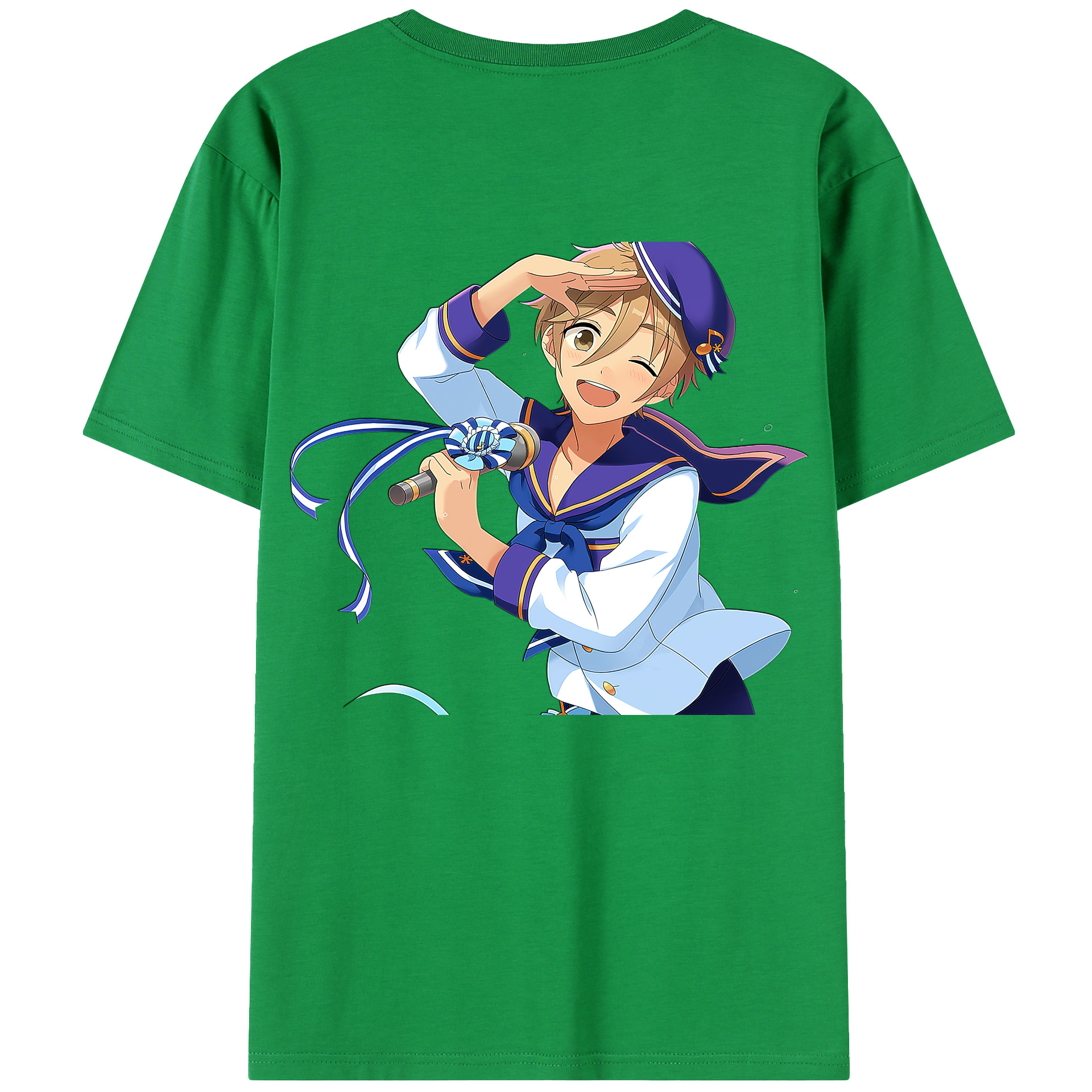 （画像用） あんさんぶるスターズ! Ensemble Stars 綿100％半袖Tシャツ（背面プリント）