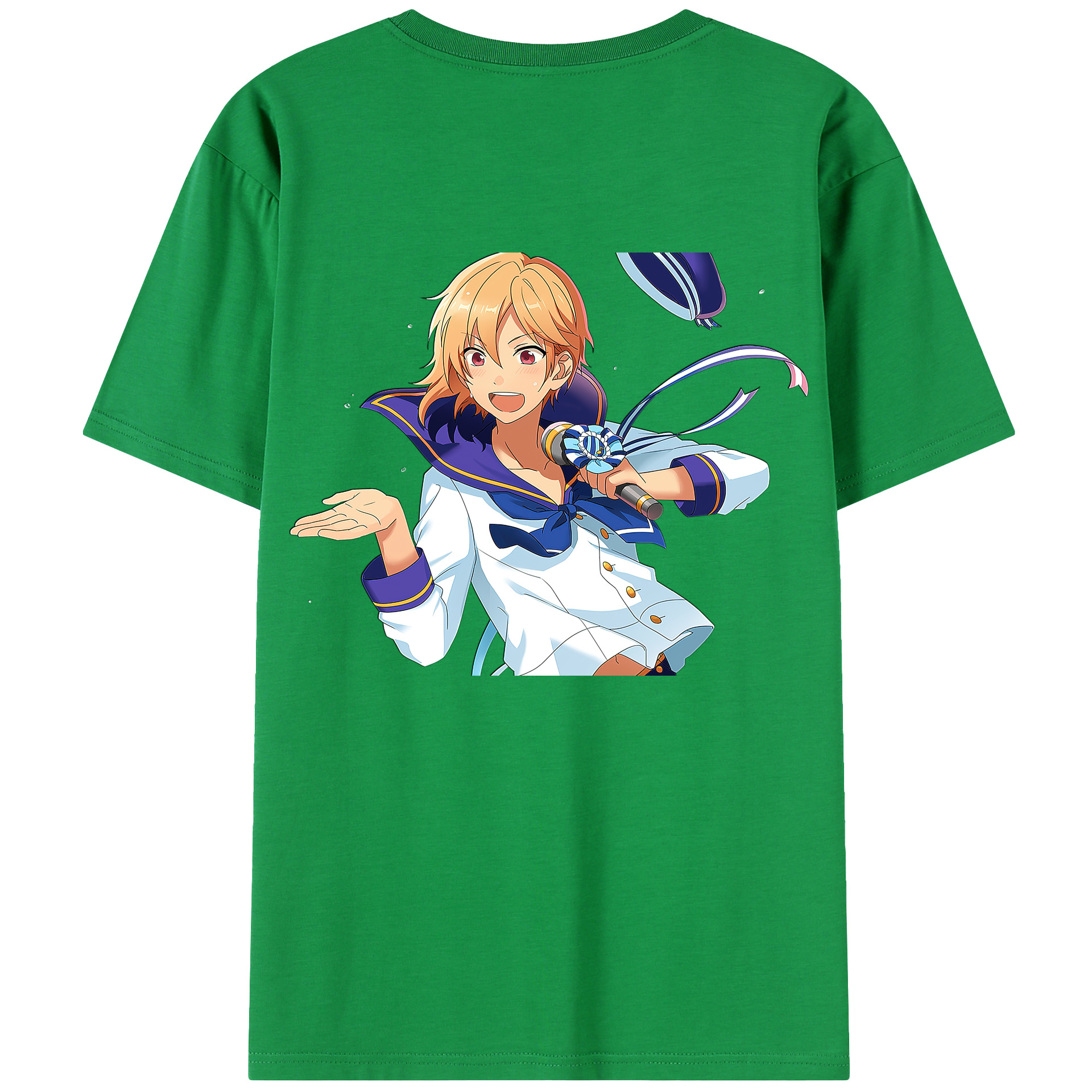 （画像用） あんさんぶるスターズ! Ensemble Stars 綿100％半袖Tシャツ（背面プリント）