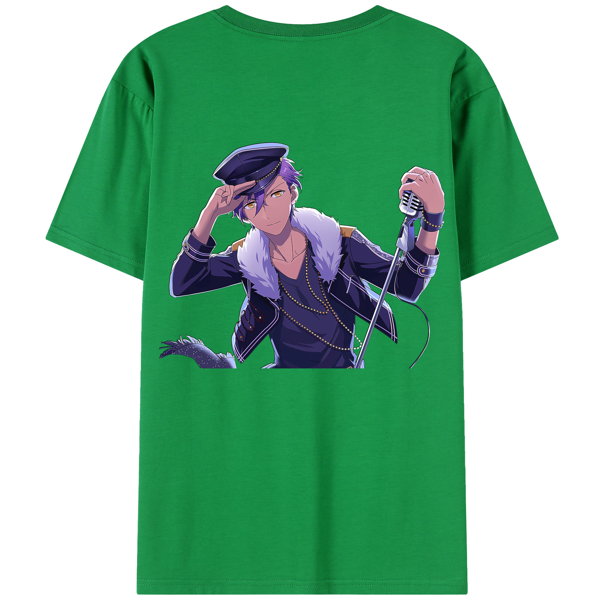 （画像用） あんさんぶるスターズ! Ensemble Stars 綿100％半袖Tシャツ（背面プリント）
