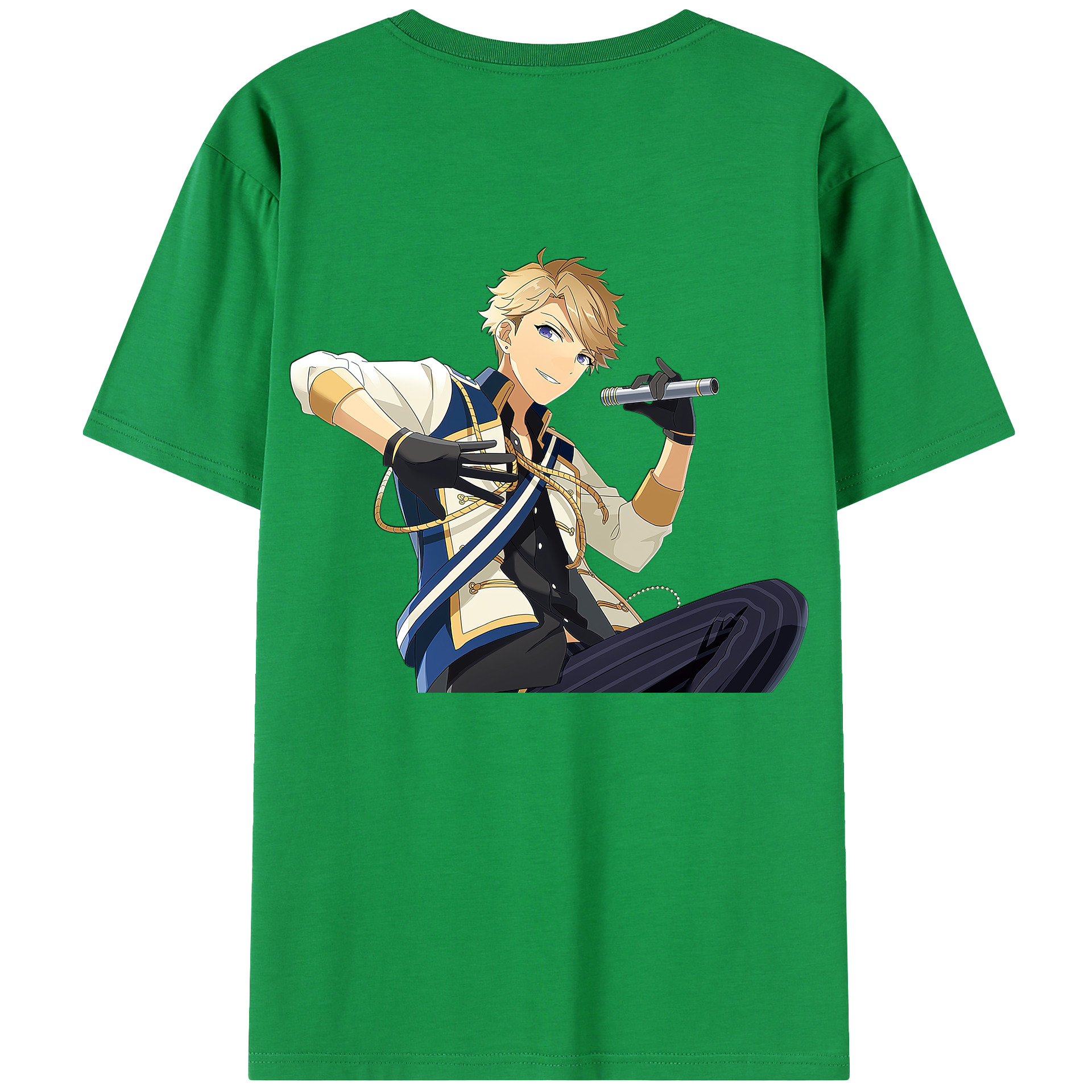 （画像用） あんさんぶるスターズ! Ensemble Stars 綿100％半袖Tシャツ（背面プリント）