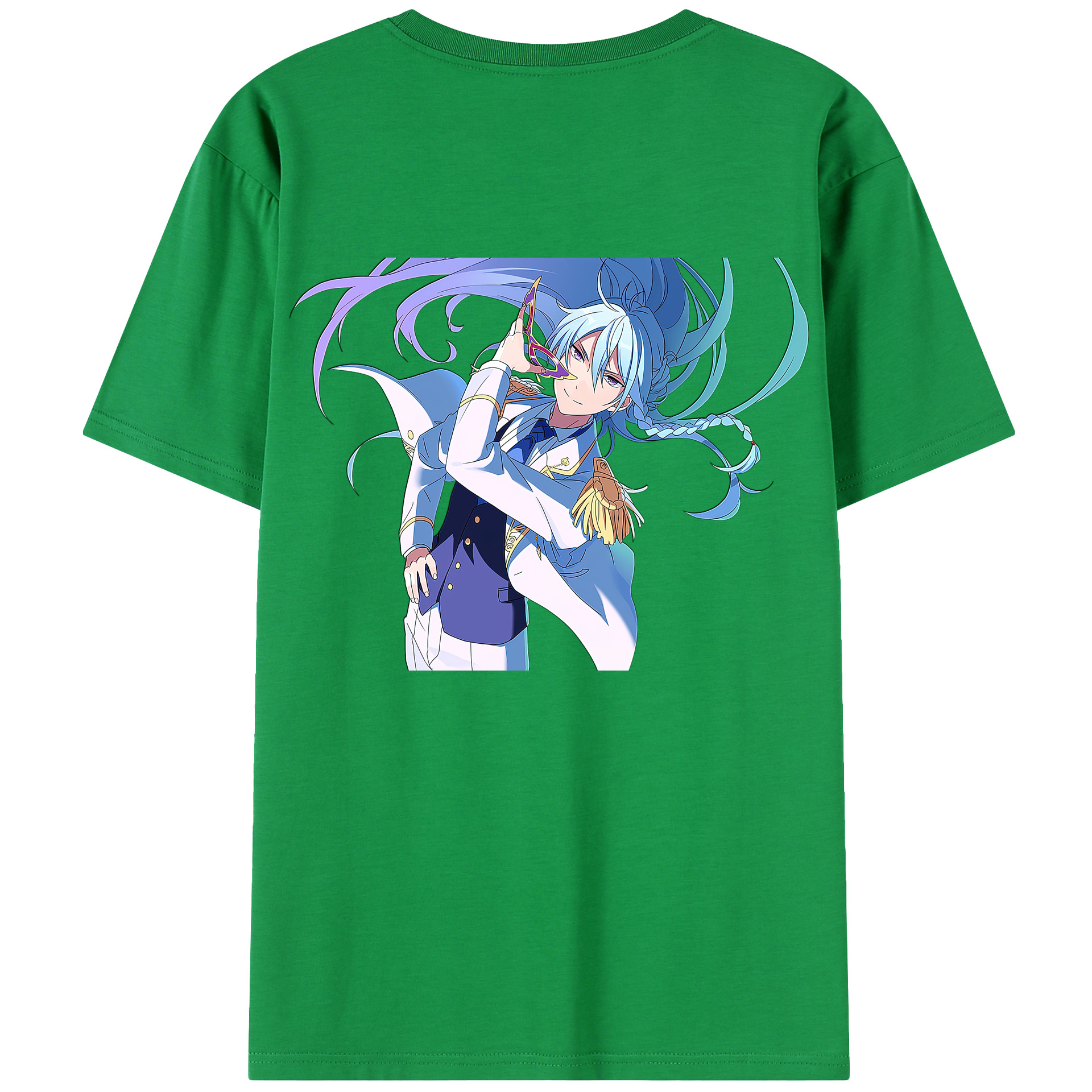 （画像用） あんさんぶるスターズ! Ensemble Stars 綿100％半袖Tシャツ（背面プリント）