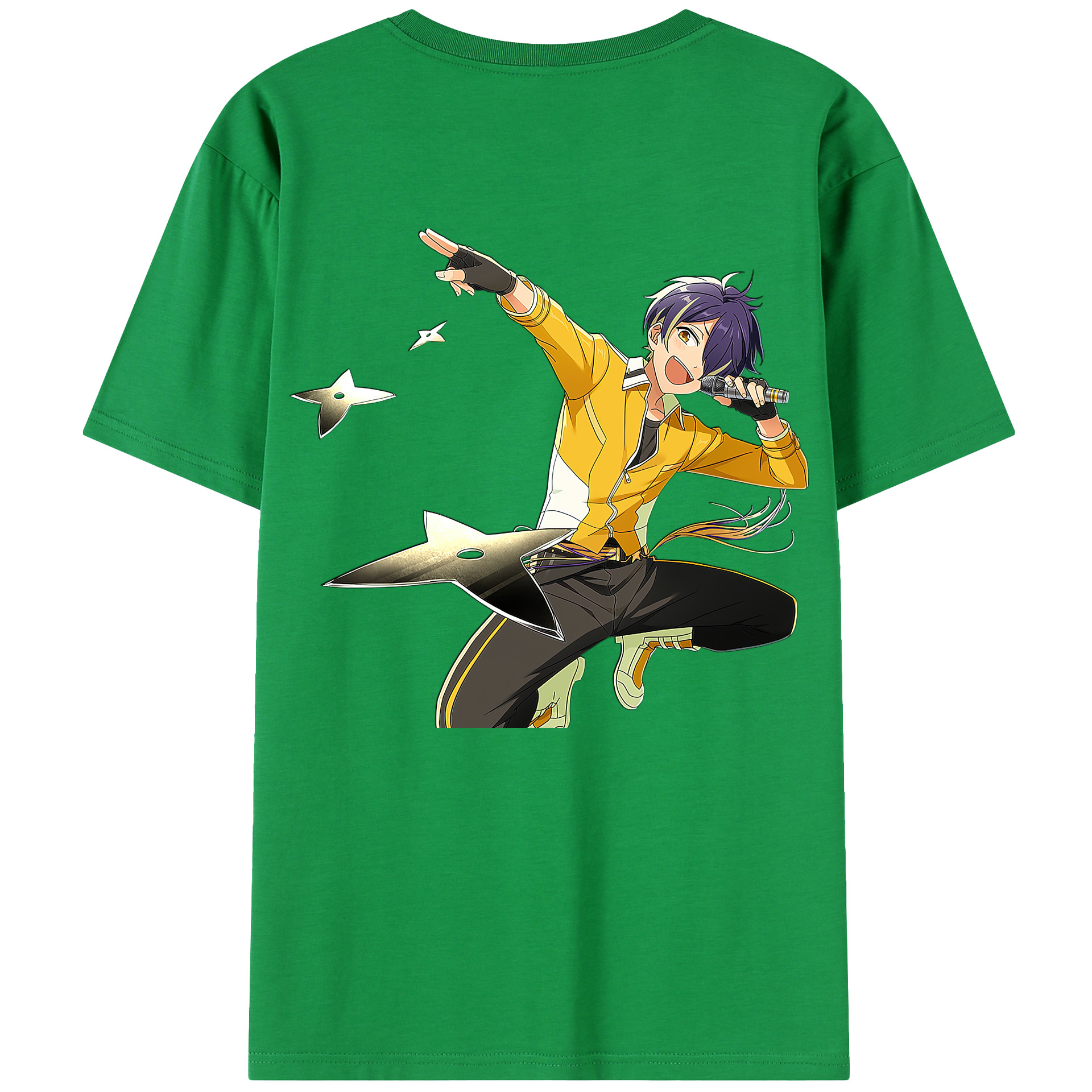 （画像用） あんさんぶるスターズ! Ensemble Stars 綿100％半袖Tシャツ（背面プリント）