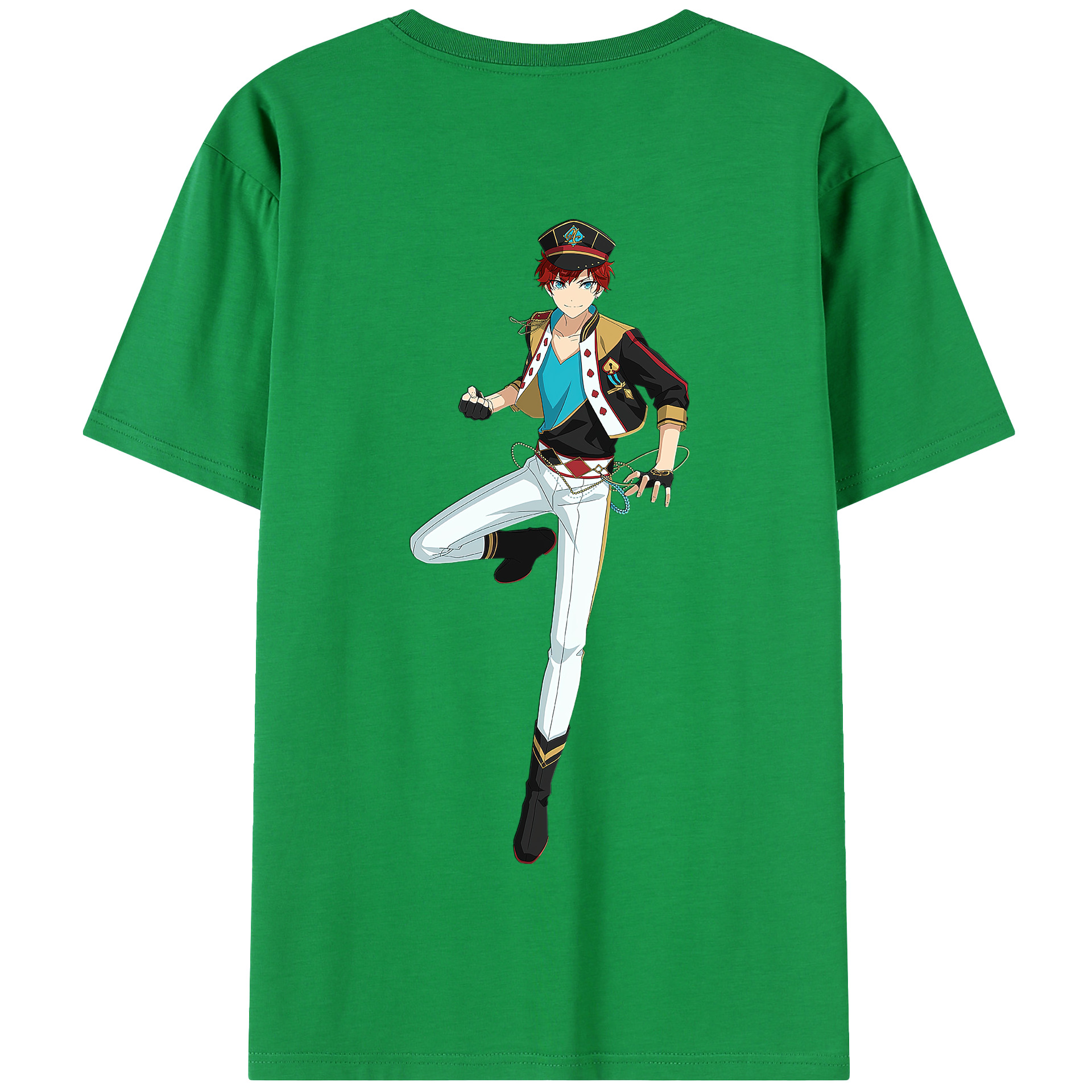 （画像用） あんさんぶるスターズ! Ensemble Stars 綿100％半袖Tシャツ（背面プリント）