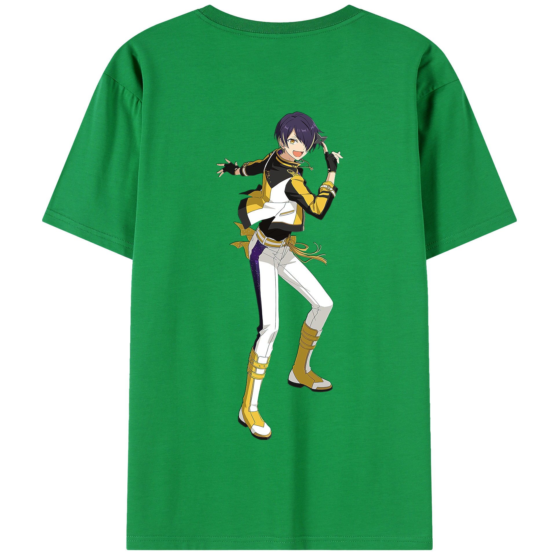 （画像用） あんさんぶるスターズ! Ensemble Stars 綿100％半袖Tシャツ（背面プリント）