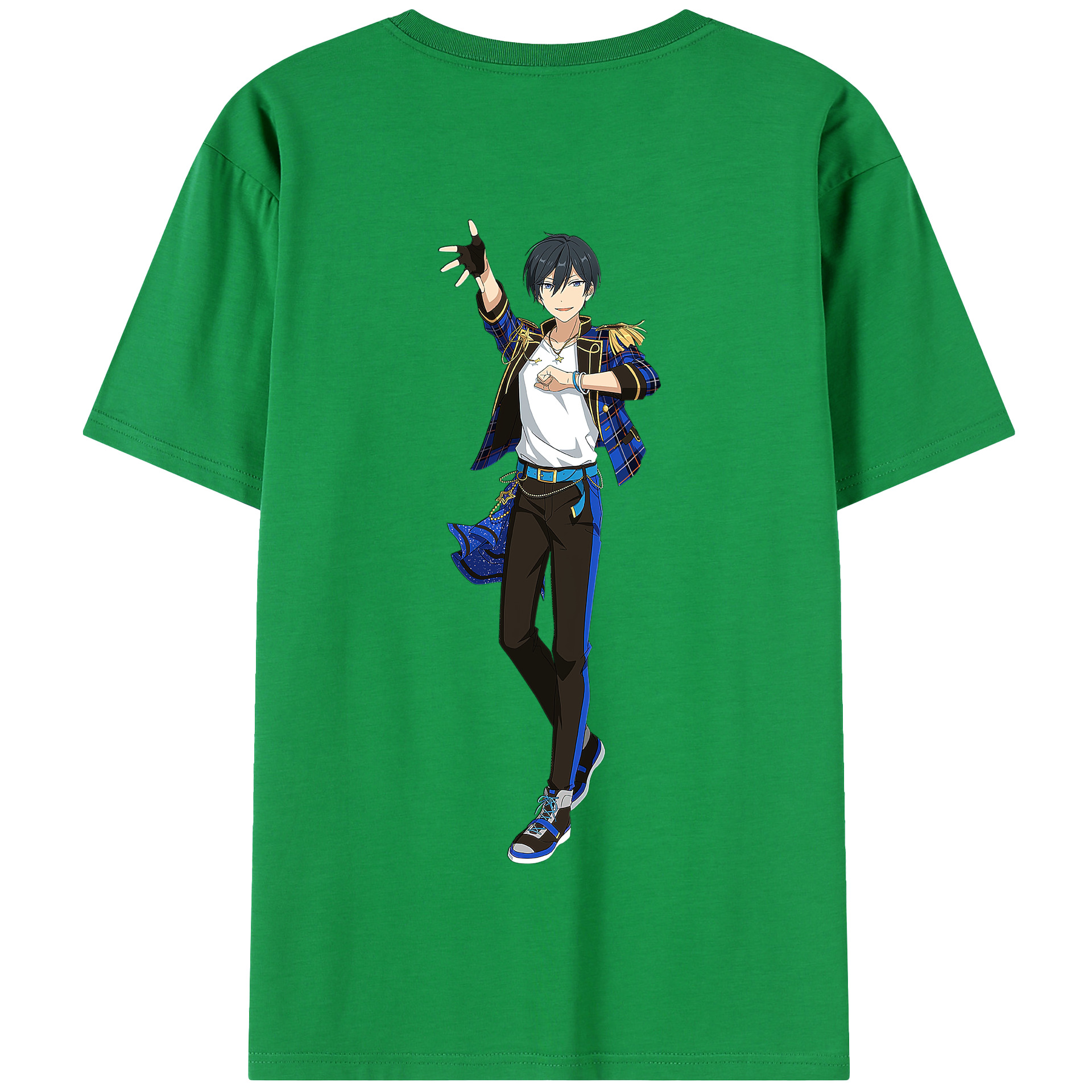 （画像用） あんさんぶるスターズ! Ensemble Stars 綿100％半袖Tシャツ（背面プリント）