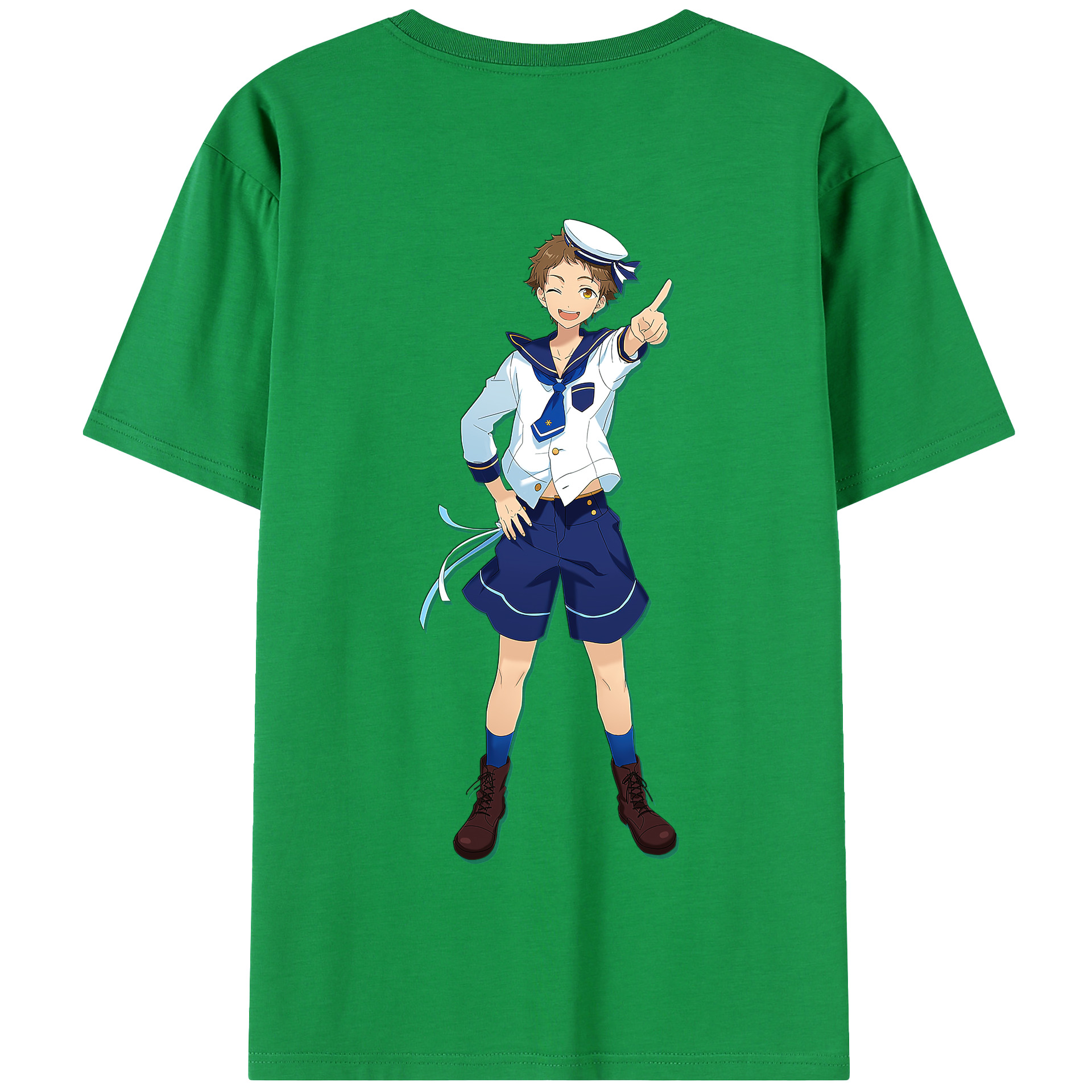 （画像用） あんさんぶるスターズ! Ensemble Stars 綿100％半袖Tシャツ（背面プリント）