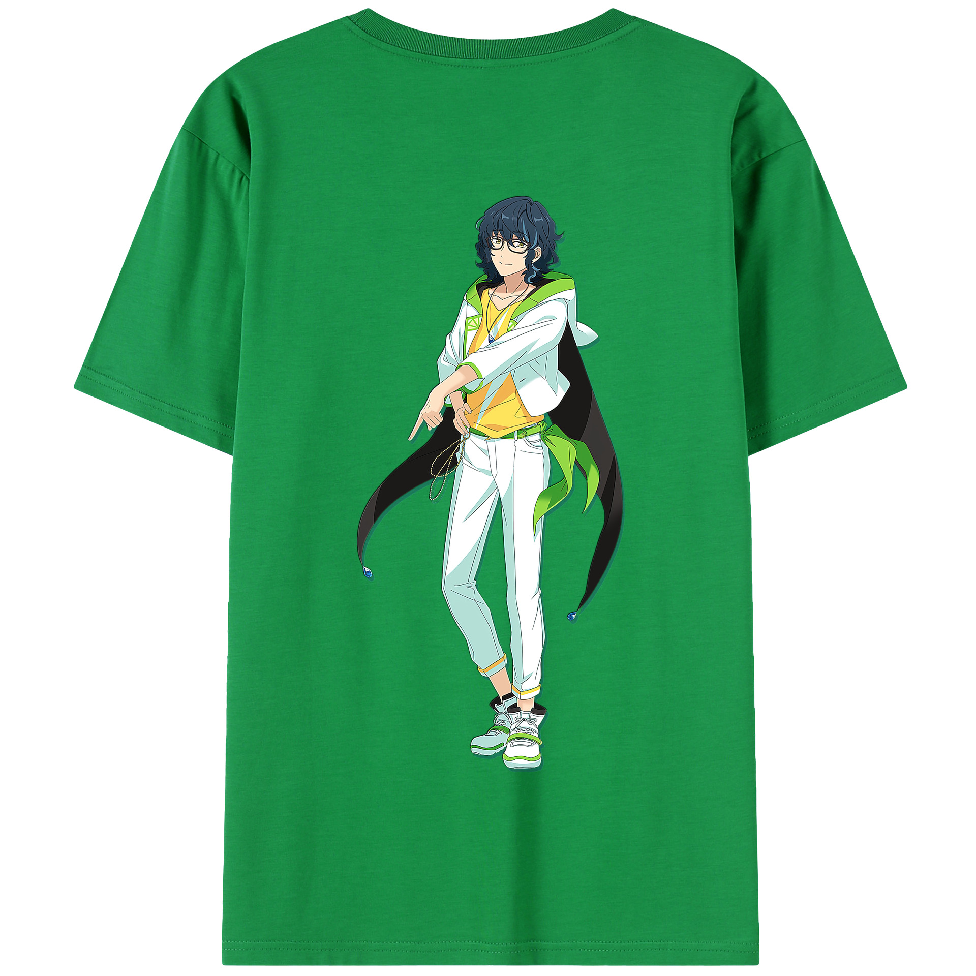 （画像用） あんさんぶるスターズ! Ensemble Stars 綿100％半袖Tシャツ（背面プリント）