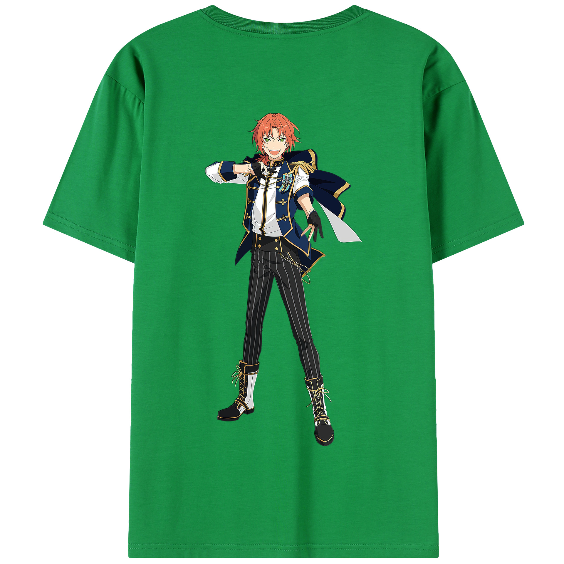 （画像用） あんさんぶるスターズ! Ensemble Stars 綿100％半袖Tシャツ（背面プリント）