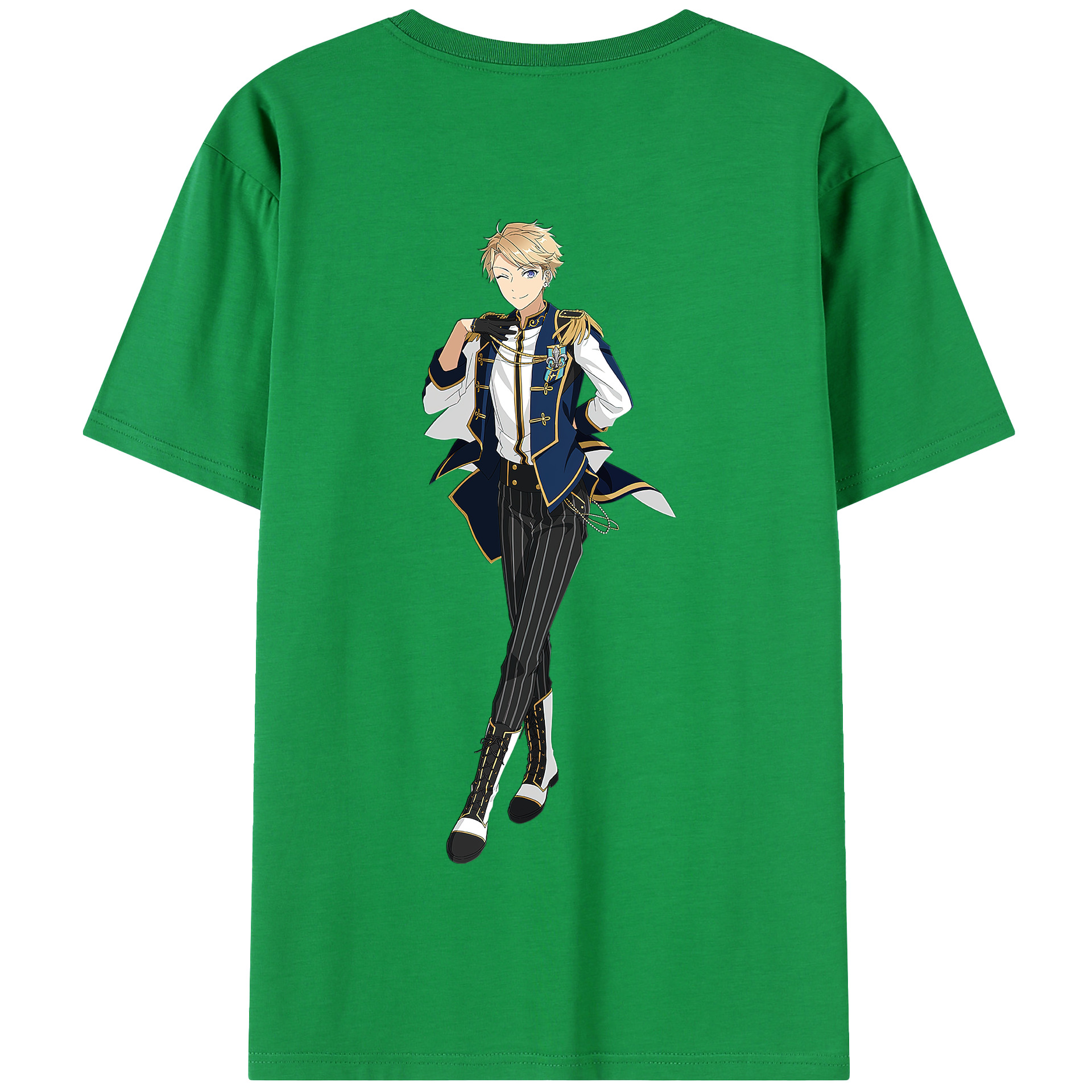 （画像用） あんさんぶるスターズ! Ensemble Stars 綿100％半袖Tシャツ（背面プリント）