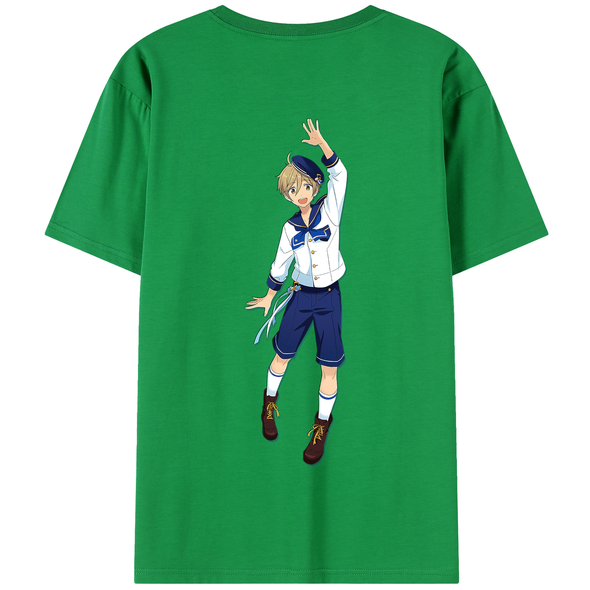 （画像用） あんさんぶるスターズ! Ensemble Stars 綿100％半袖Tシャツ（背面プリント）