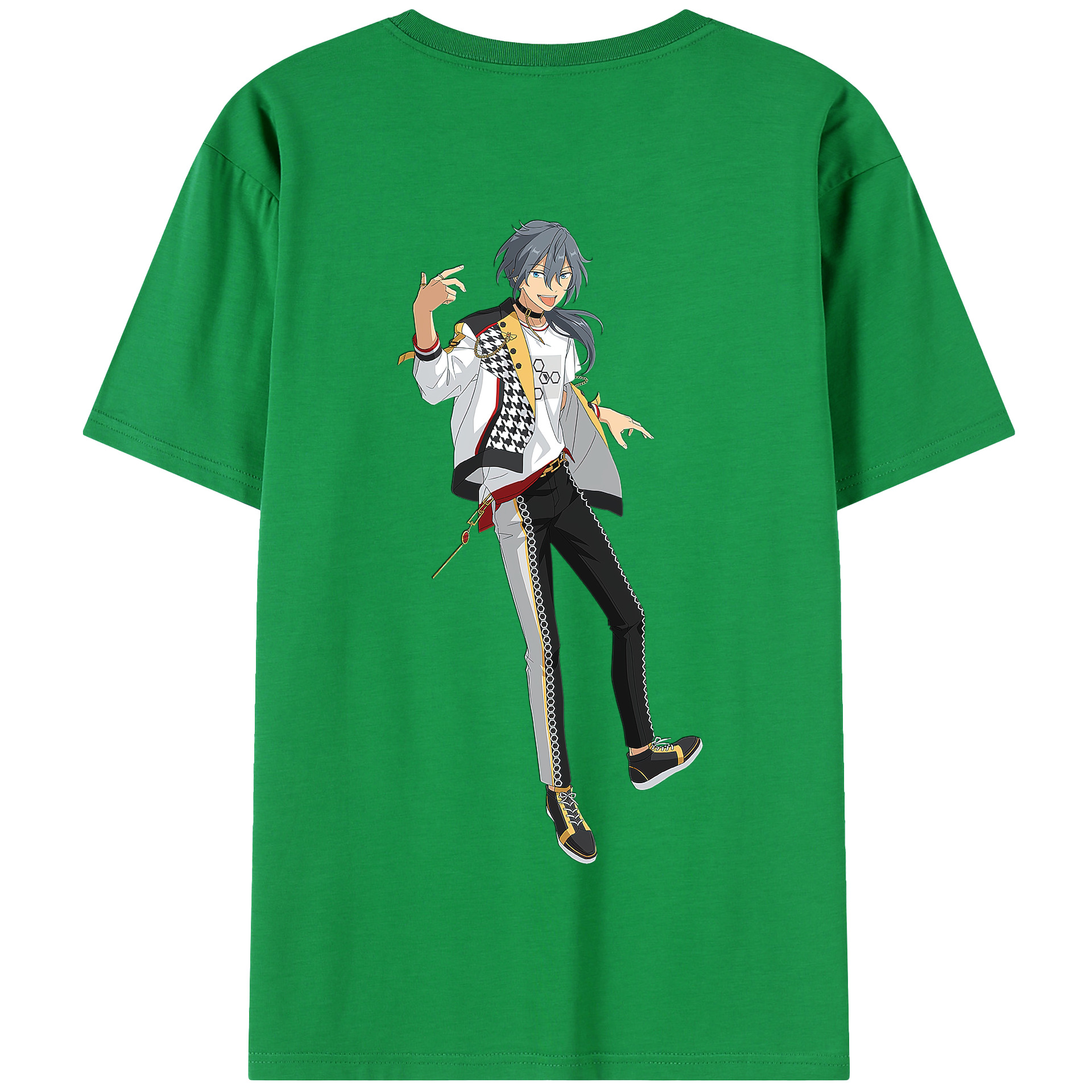 （画像用） あんさんぶるスターズ! Ensemble Stars 綿100％半袖Tシャツ（背面プリント）