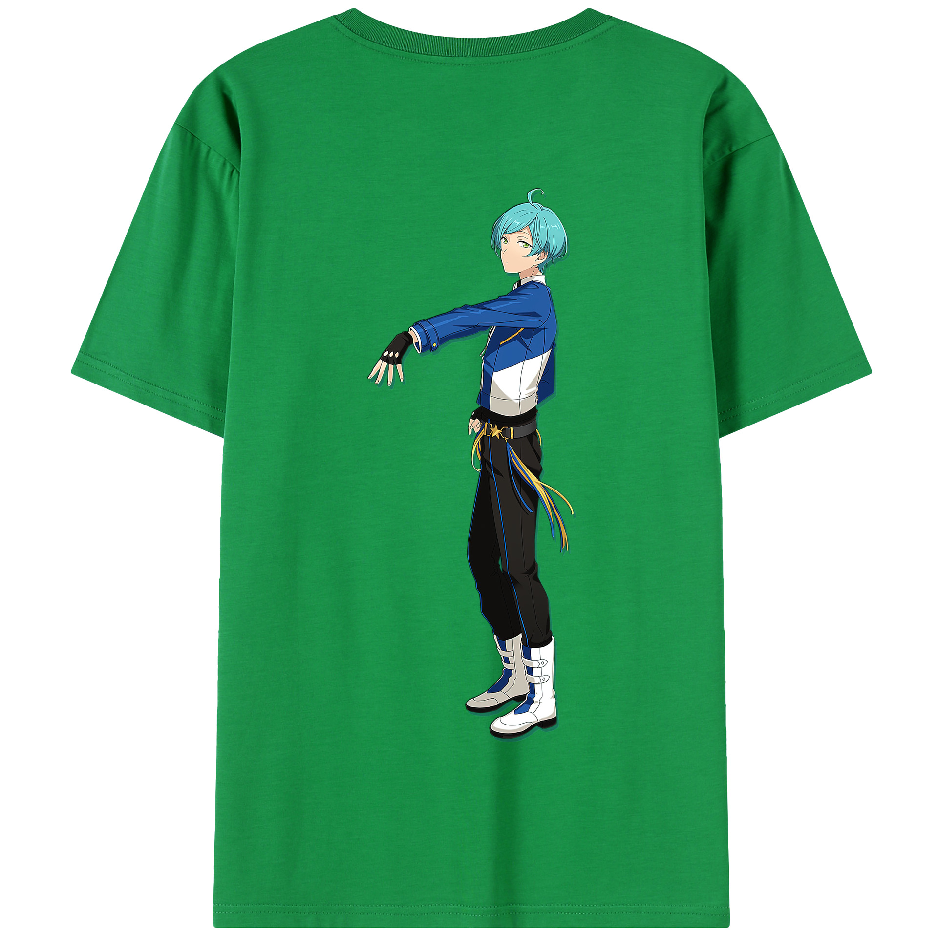 （画像用） あんさんぶるスターズ! Ensemble Stars 綿100％半袖Tシャツ（背面プリント）