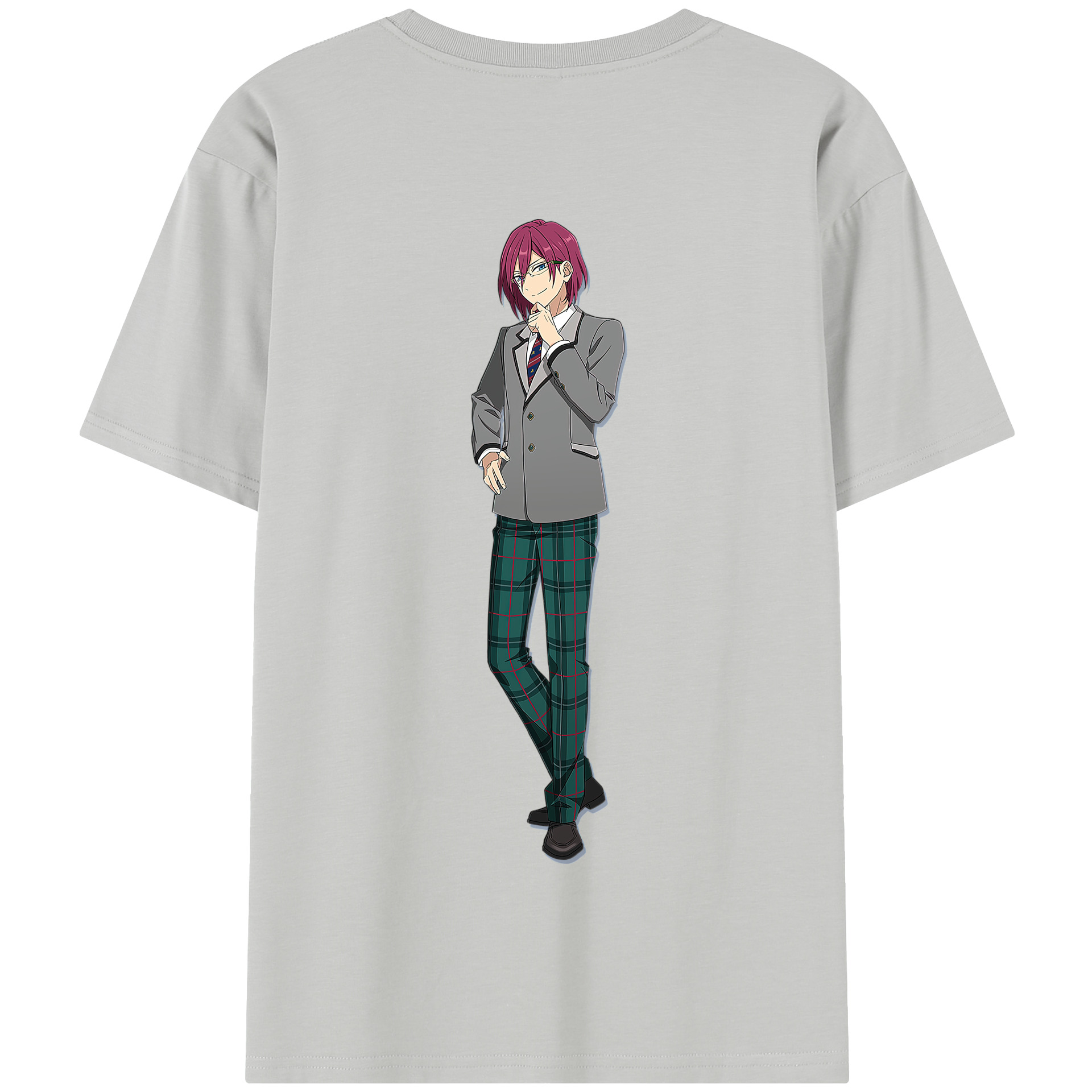 （画像用） あんさんぶるスターズ! Ensemble Stars 綿100％半袖Tシャツ（背面プリント）