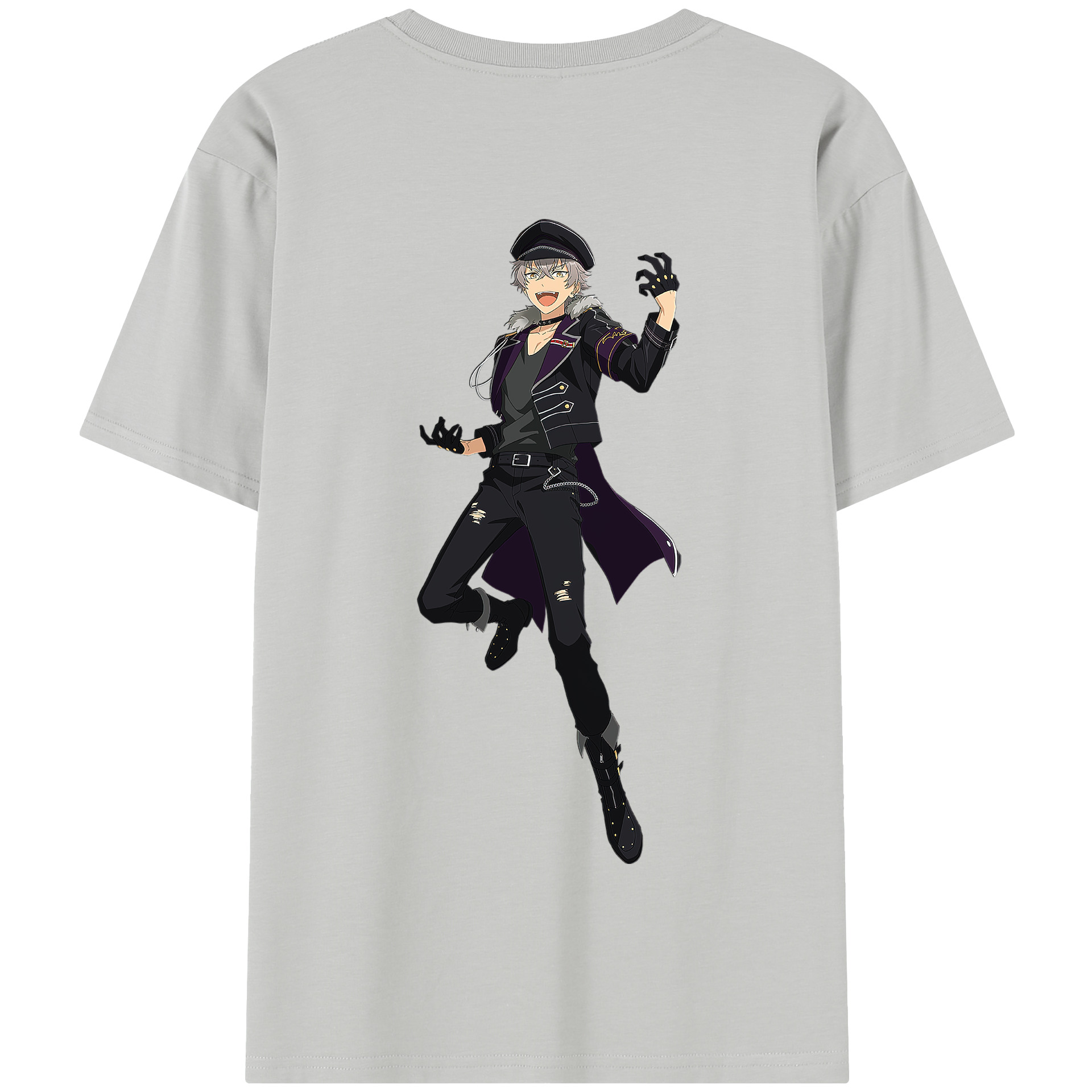 （画像用） あんさんぶるスターズ! Ensemble Stars 綿100％半袖Tシャツ（背面プリント）