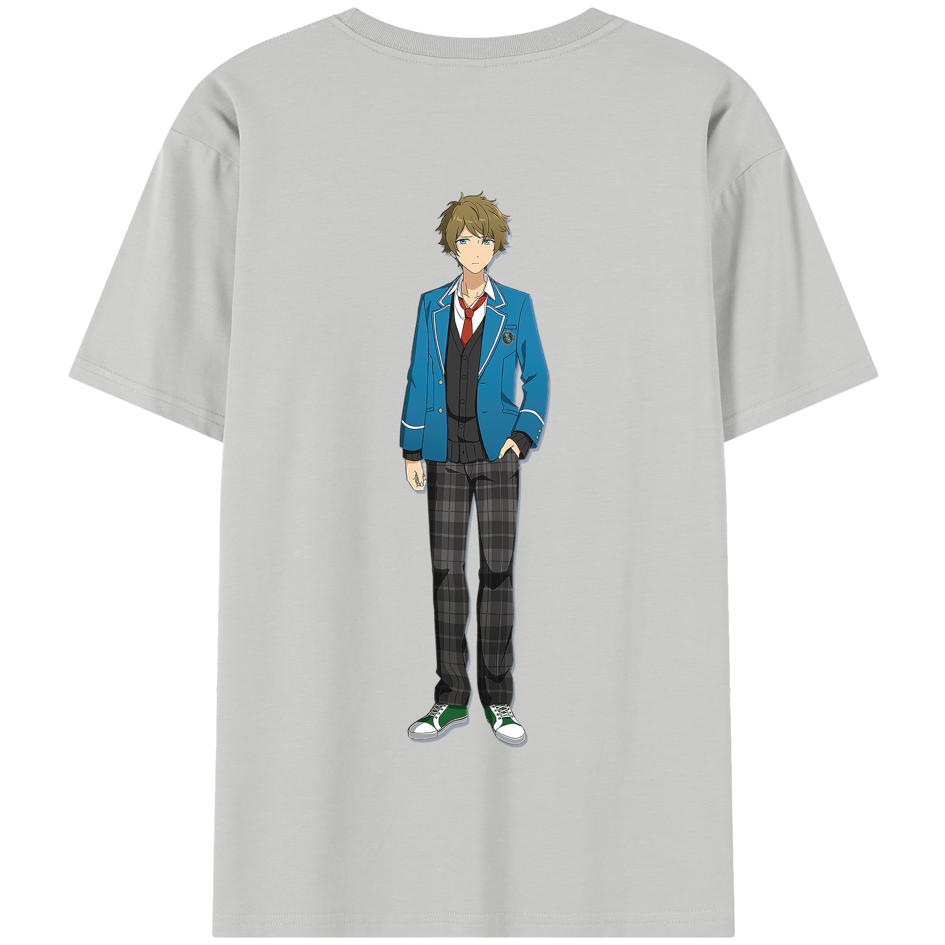（画像用） あんさんぶるスターズ! Ensemble Stars 綿100％半袖Tシャツ（背面プリント）