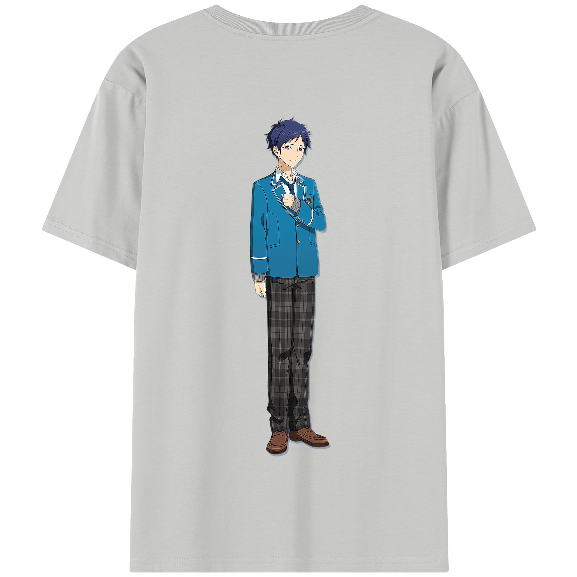（画像用） あんさんぶるスターズ! Ensemble Stars 綿100％半袖Tシャツ（背面プリント）