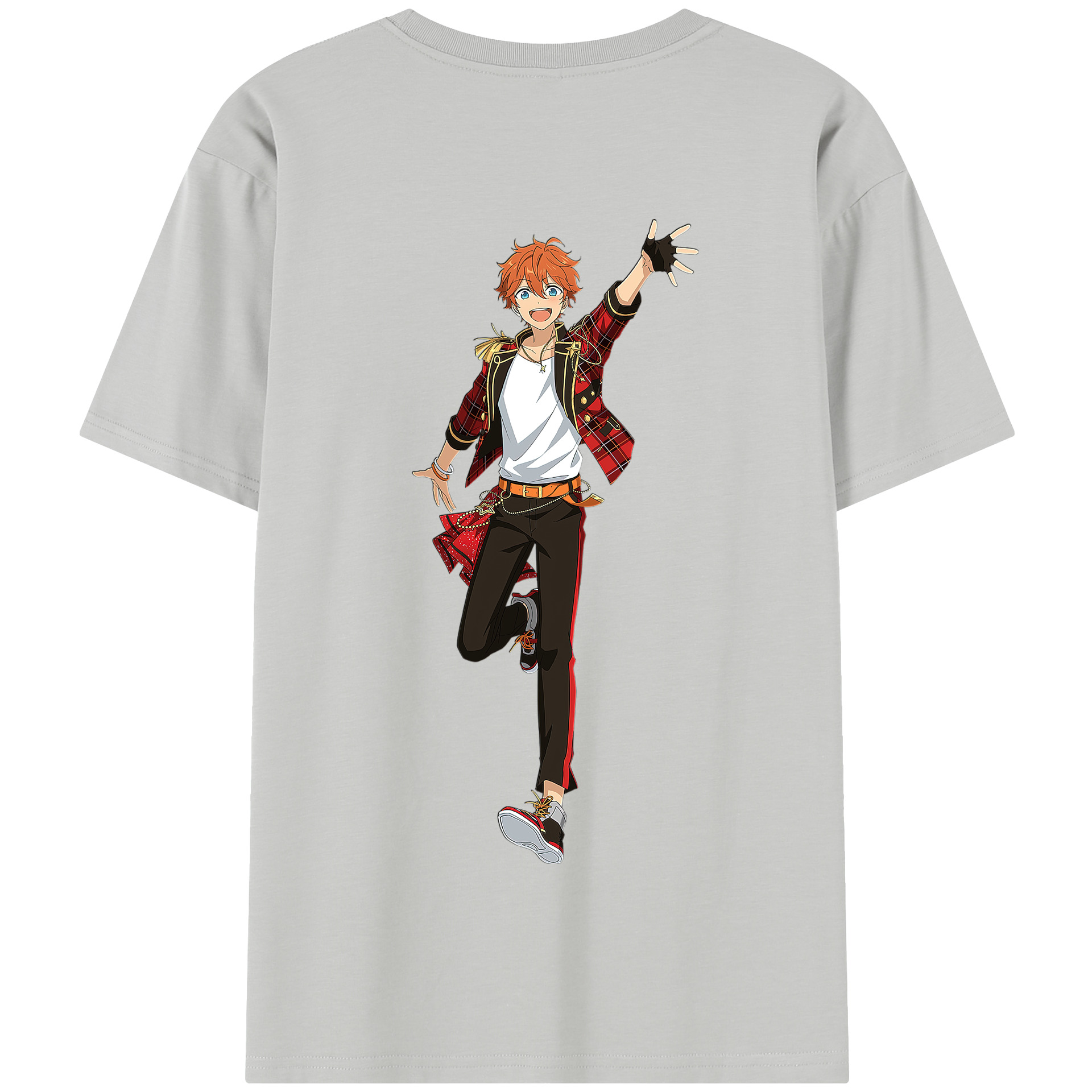 （画像用） あんさんぶるスターズ! Ensemble Stars 綿100％半袖Tシャツ（背面プリント）