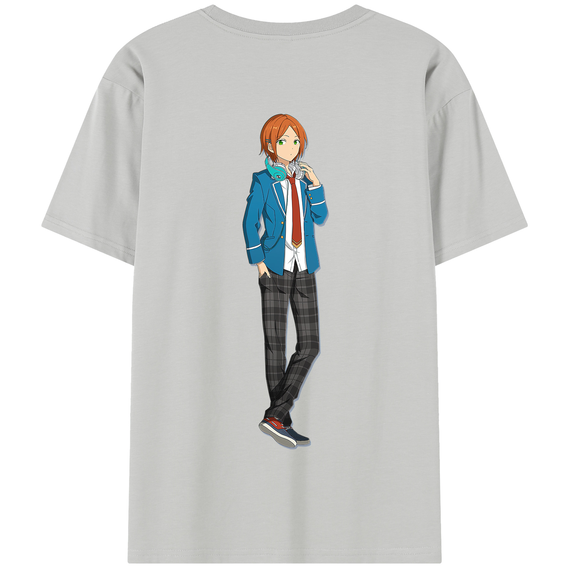 （画像用） あんさんぶるスターズ! Ensemble Stars 綿100％半袖Tシャツ（背面プリント）