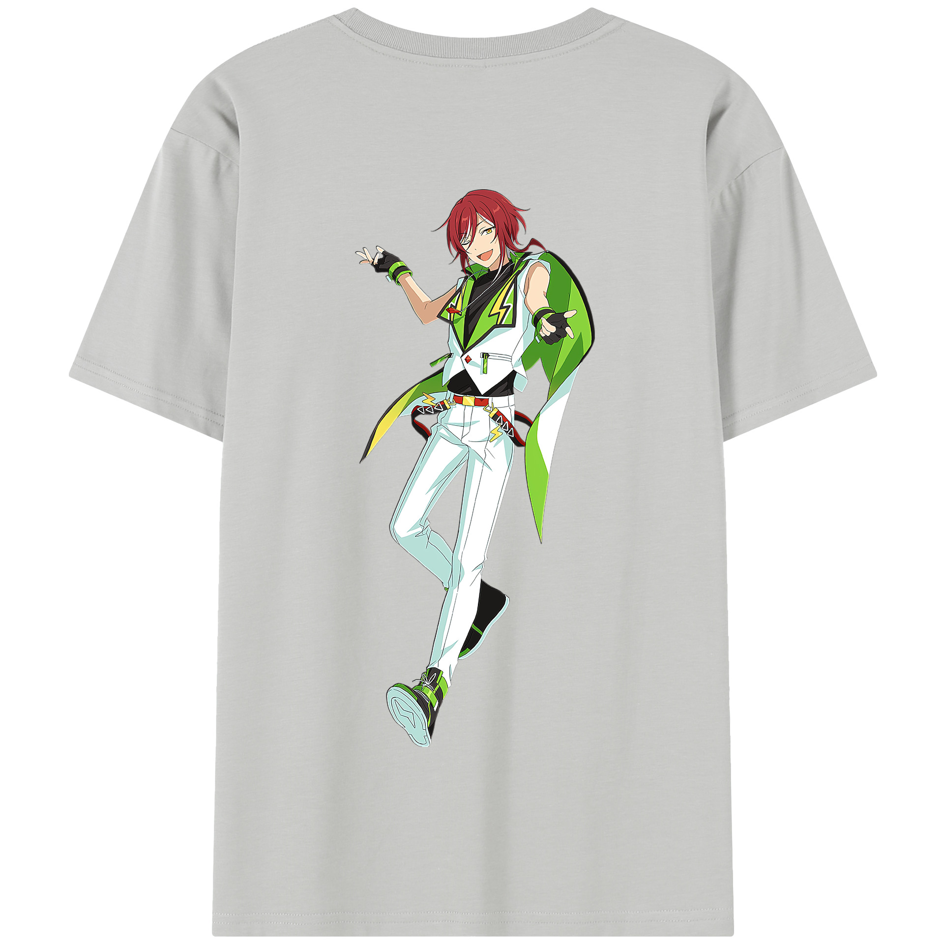 （画像用） あんさんぶるスターズ! Ensemble Stars 綿100％半袖Tシャツ（背面プリント）