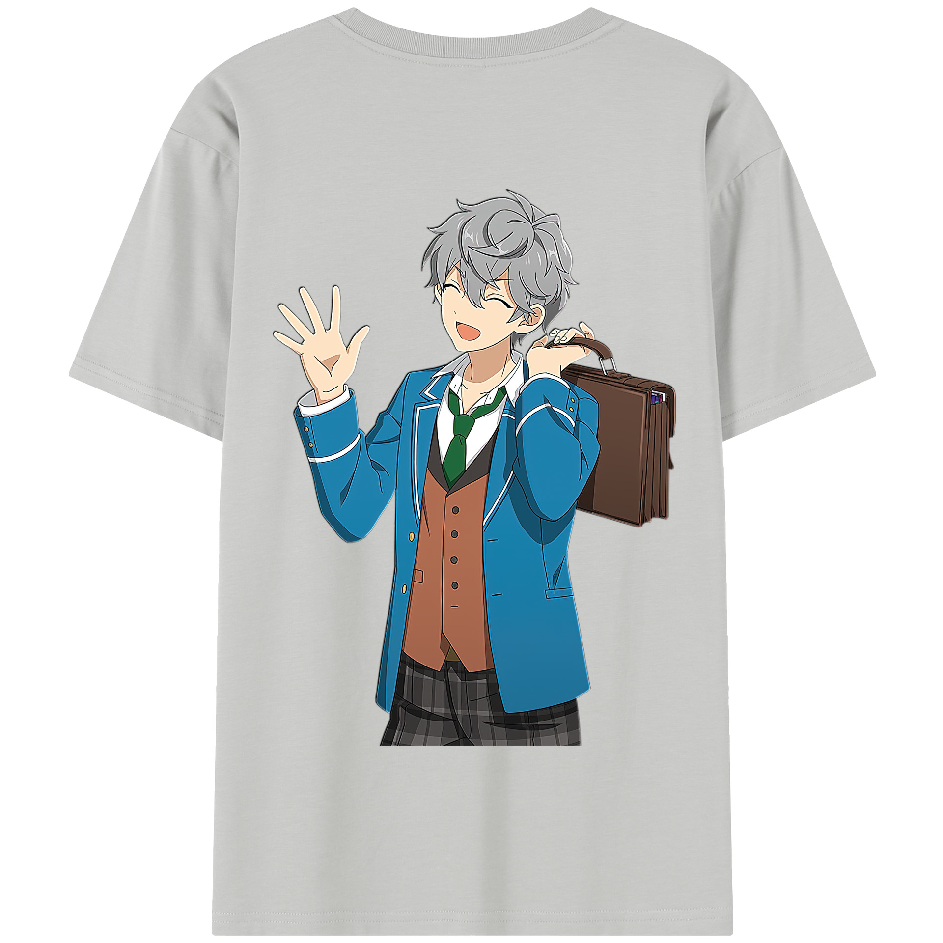 （画像用） あんさんぶるスターズ! Ensemble Stars 綿100％半袖Tシャツ（背面プリント）