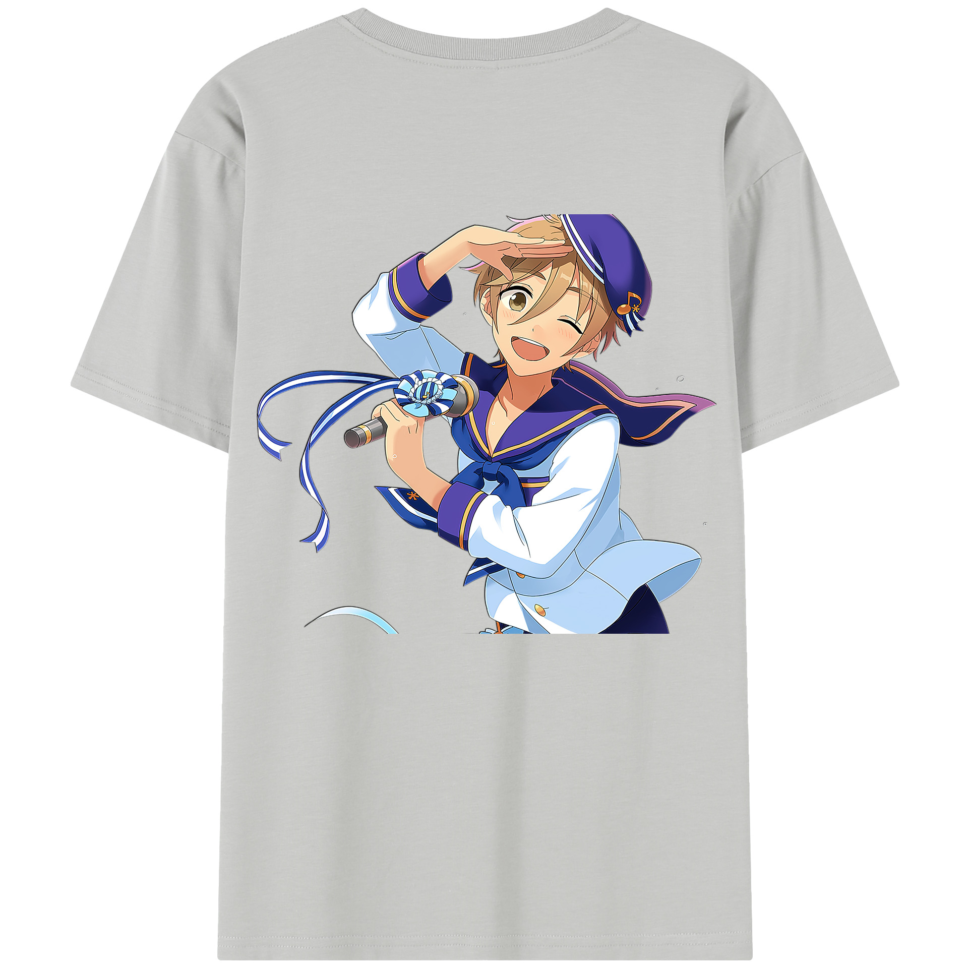（画像用） あんさんぶるスターズ! Ensemble Stars 綿100％半袖Tシャツ（背面プリント）