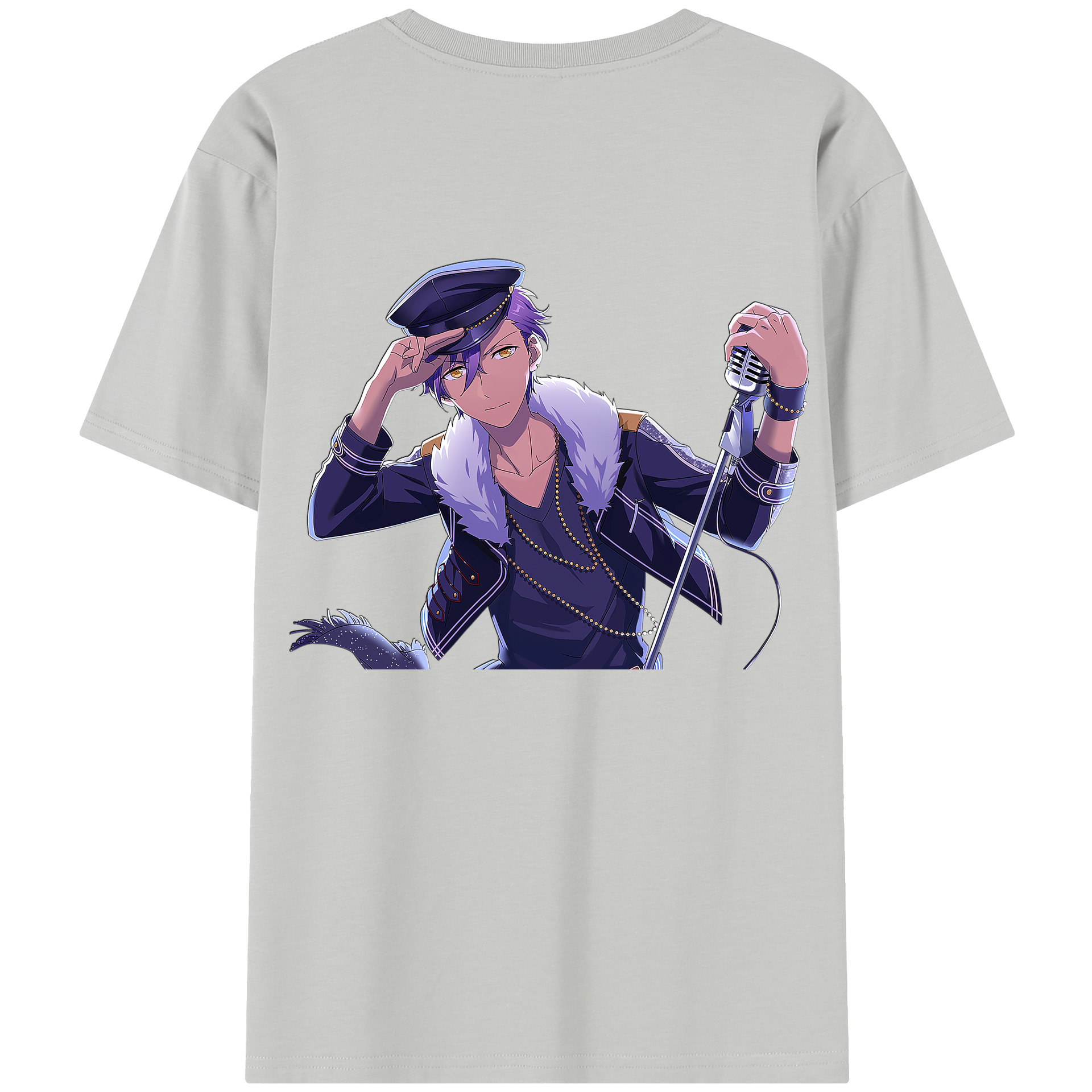（画像用） あんさんぶるスターズ! Ensemble Stars 綿100％半袖Tシャツ（背面プリント）