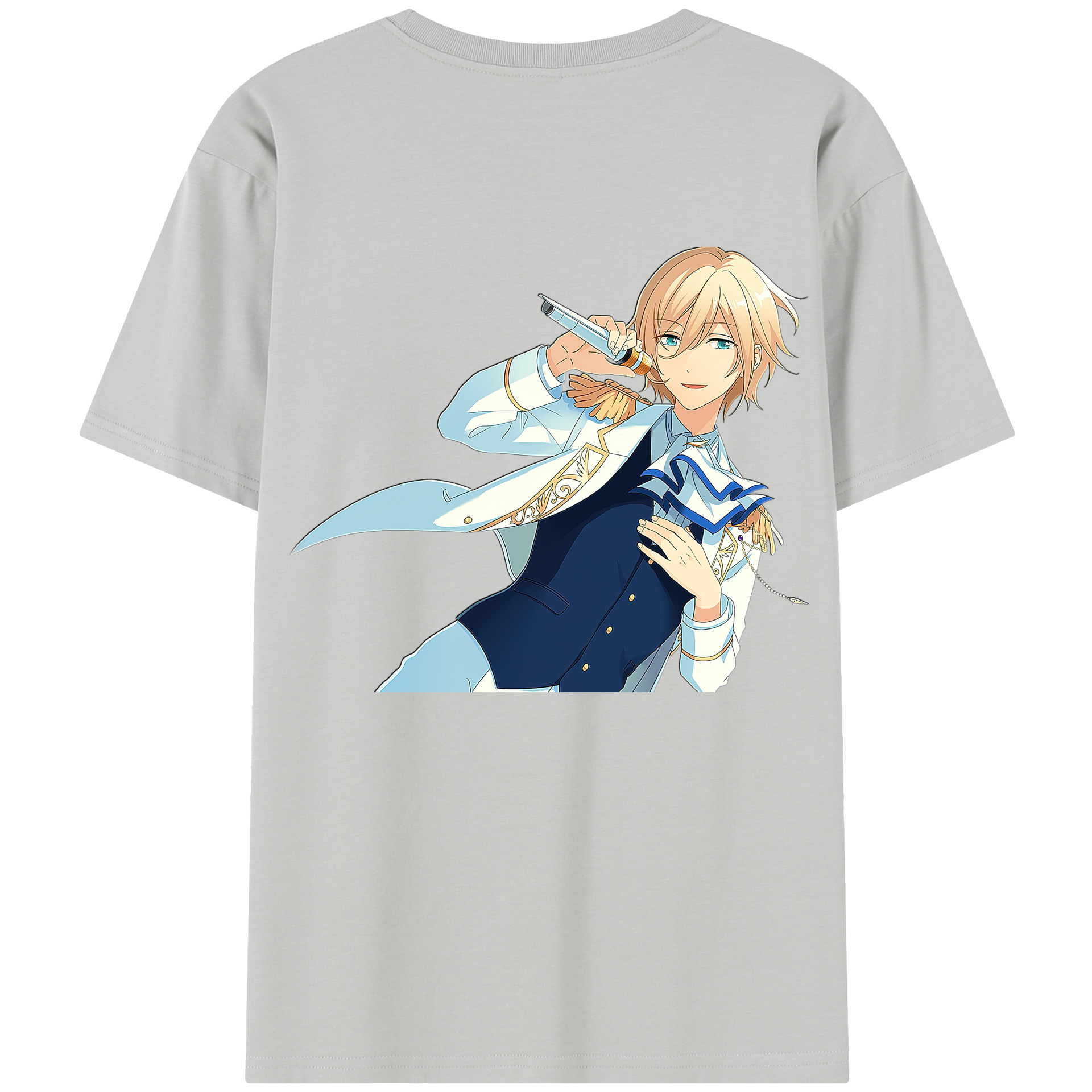 （画像用） あんさんぶるスターズ! Ensemble Stars 綿100％半袖Tシャツ（背面プリント）