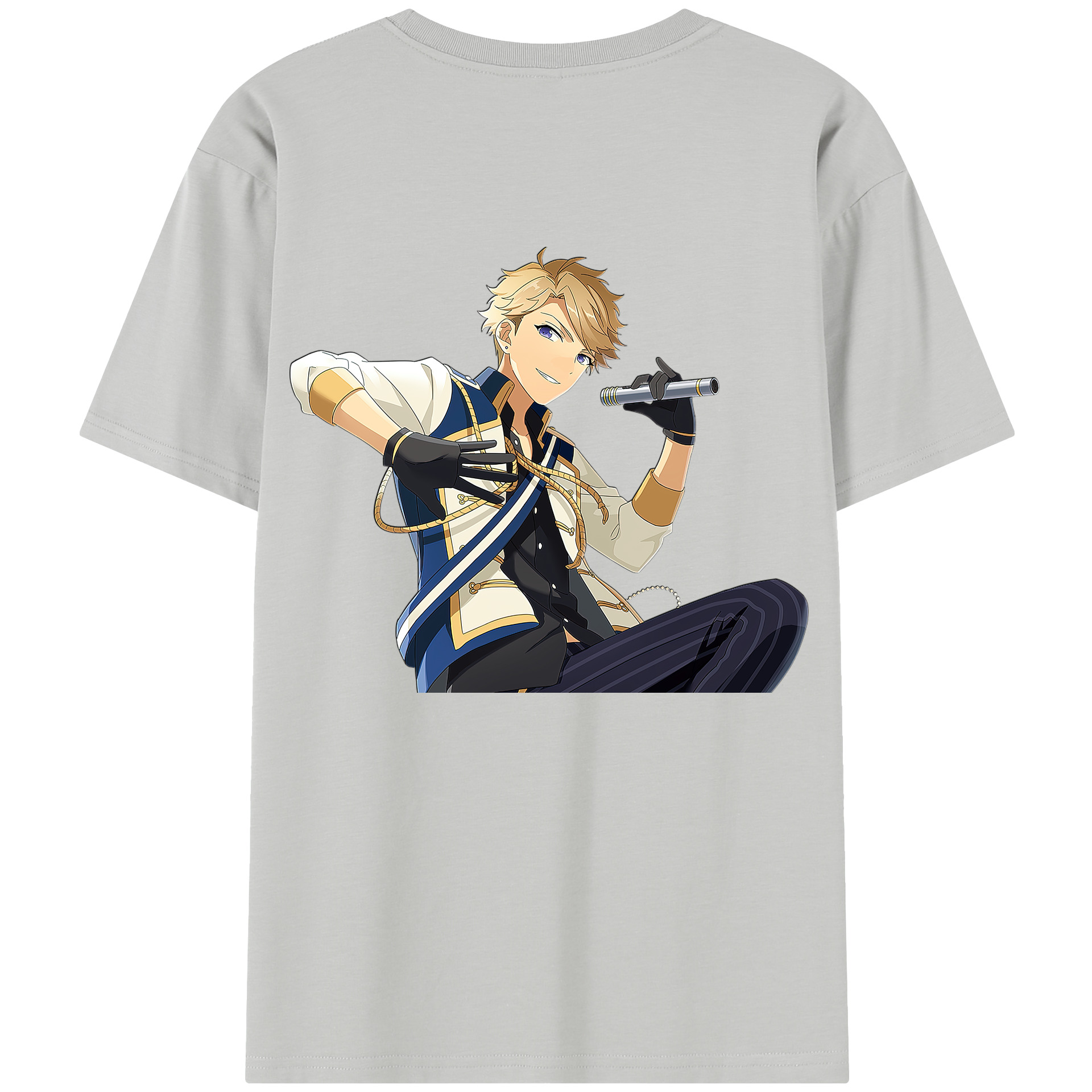 （画像用） あんさんぶるスターズ! Ensemble Stars 綿100％半袖Tシャツ（背面プリント）