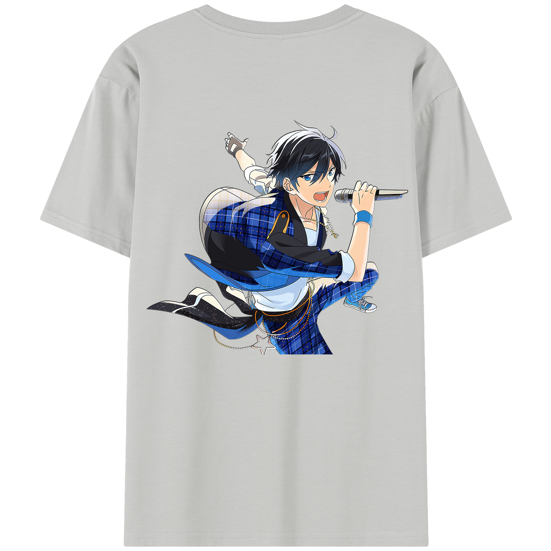 （画像用） あんさんぶるスターズ! Ensemble Stars 綿100％半袖Tシャツ（背面プリント）