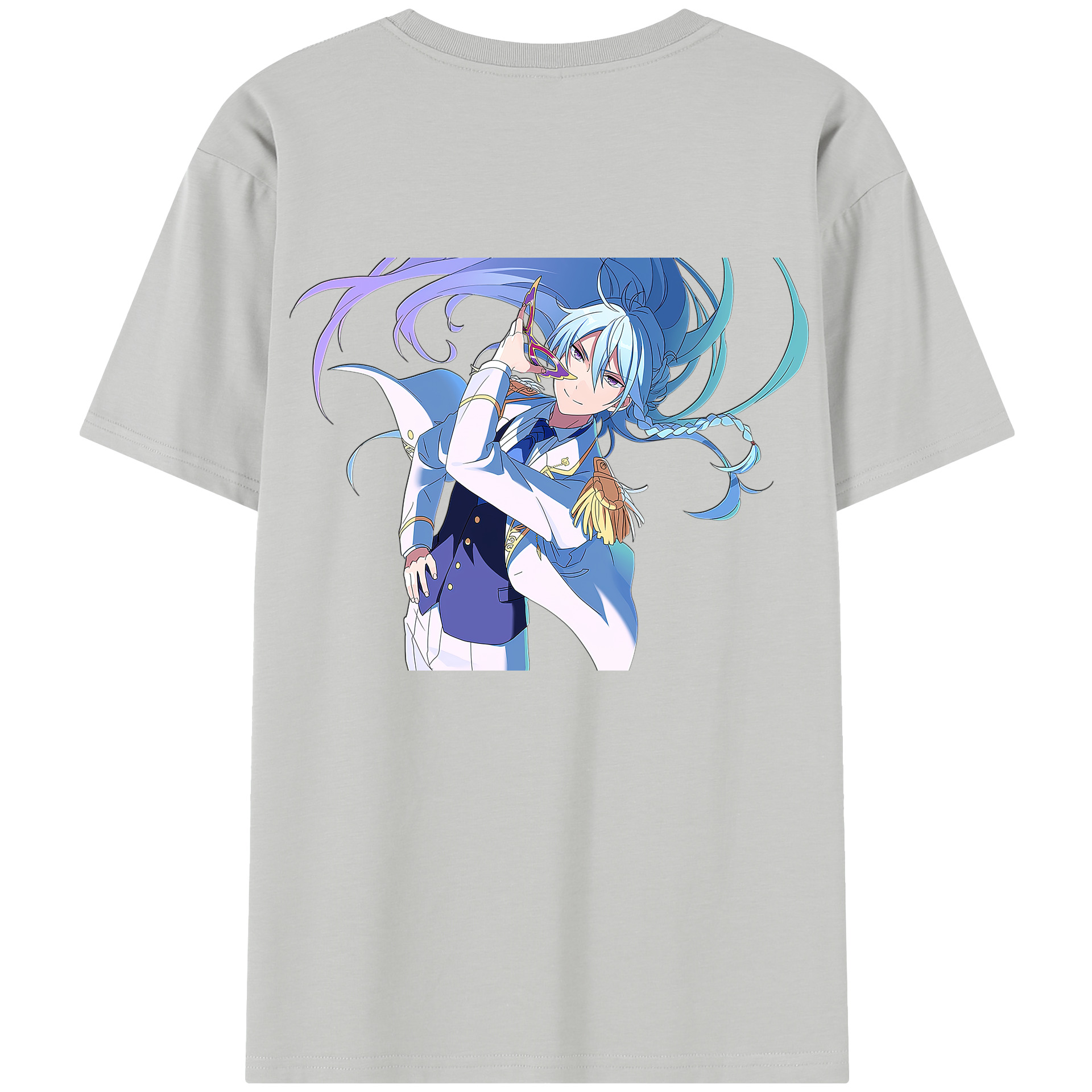 （画像用） あんさんぶるスターズ! Ensemble Stars 綿100％半袖Tシャツ（背面プリント）
