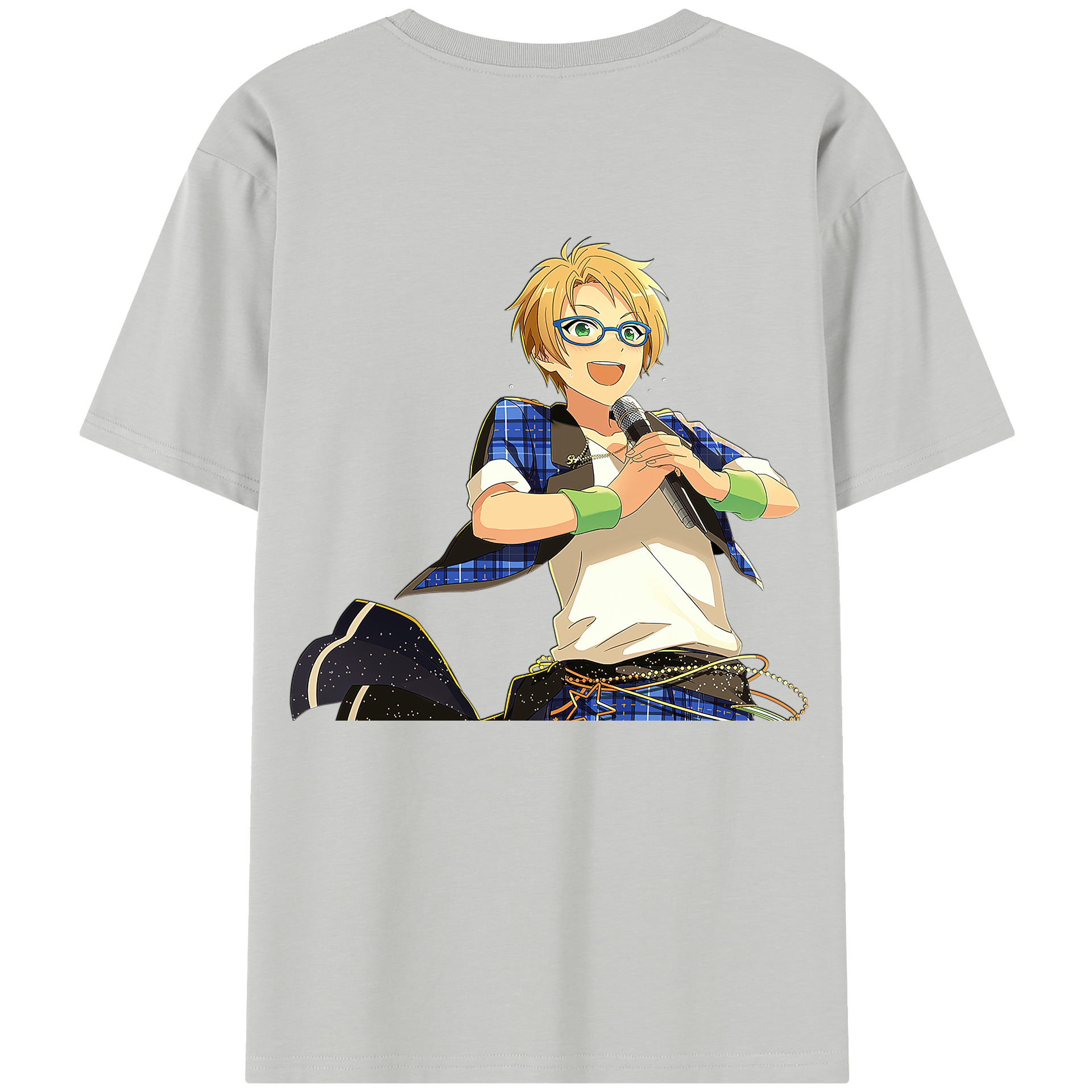 （画像用） あんさんぶるスターズ! Ensemble Stars 綿100％半袖Tシャツ（背面プリント）