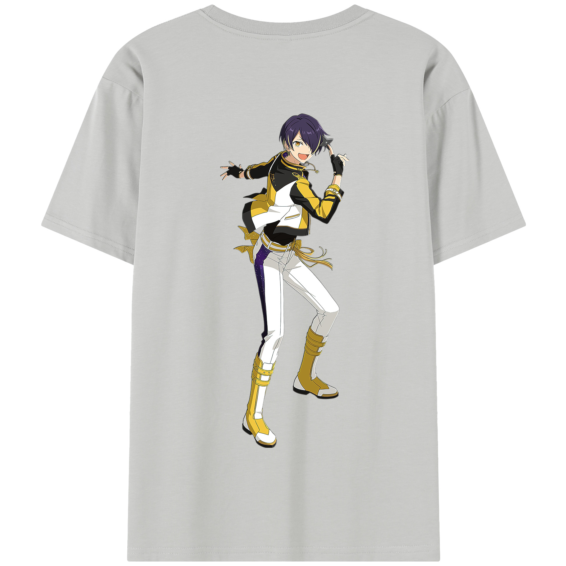 （画像用） あんさんぶるスターズ! Ensemble Stars 綿100％半袖Tシャツ（背面プリント）